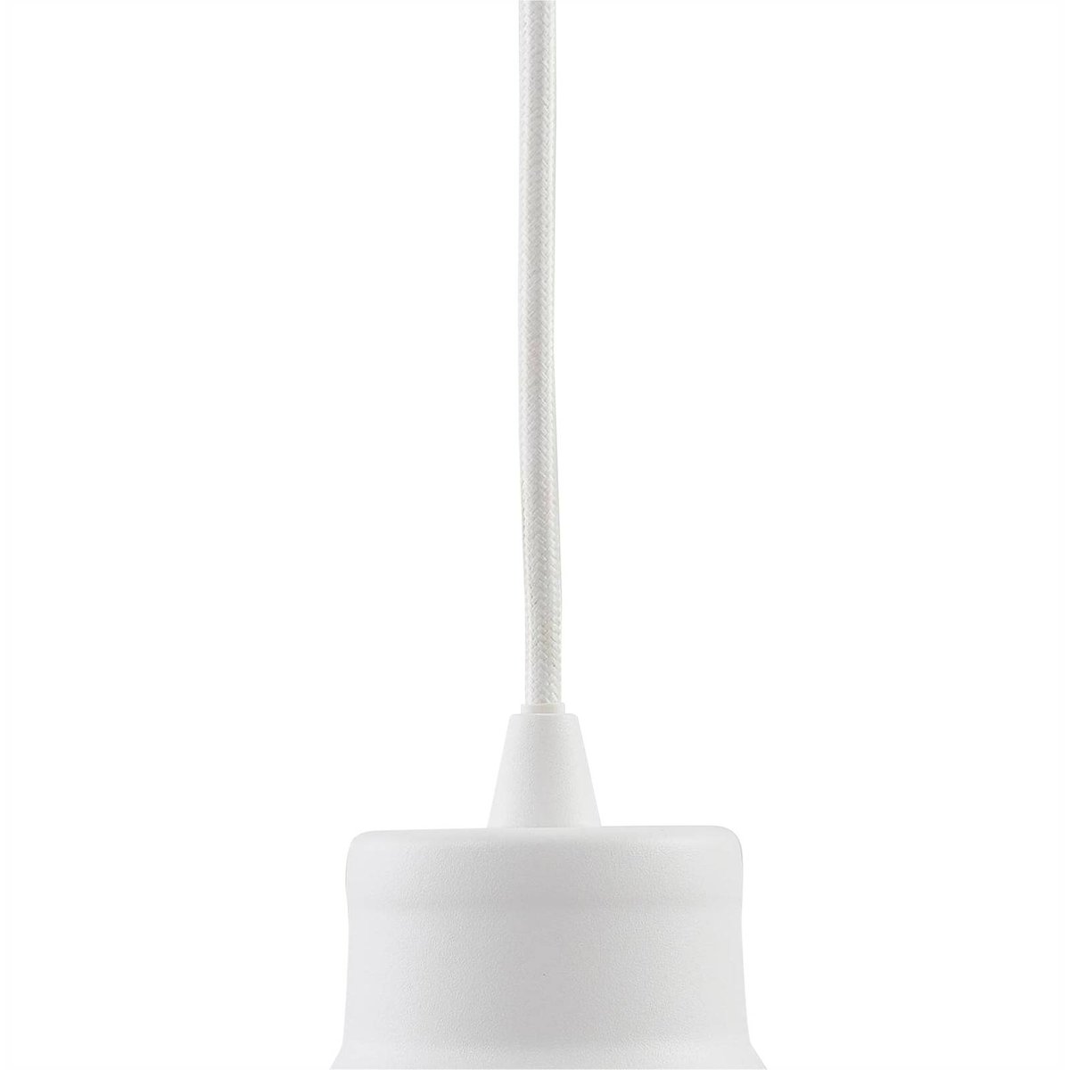 Suspension en métal moderne, Laylan blanc, LINDBY