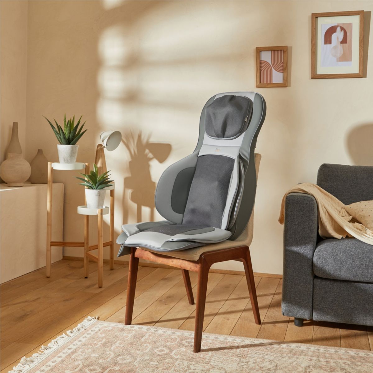Siège massant chauffant EDM5 Eden prestige gris, ESSENTIEL B
