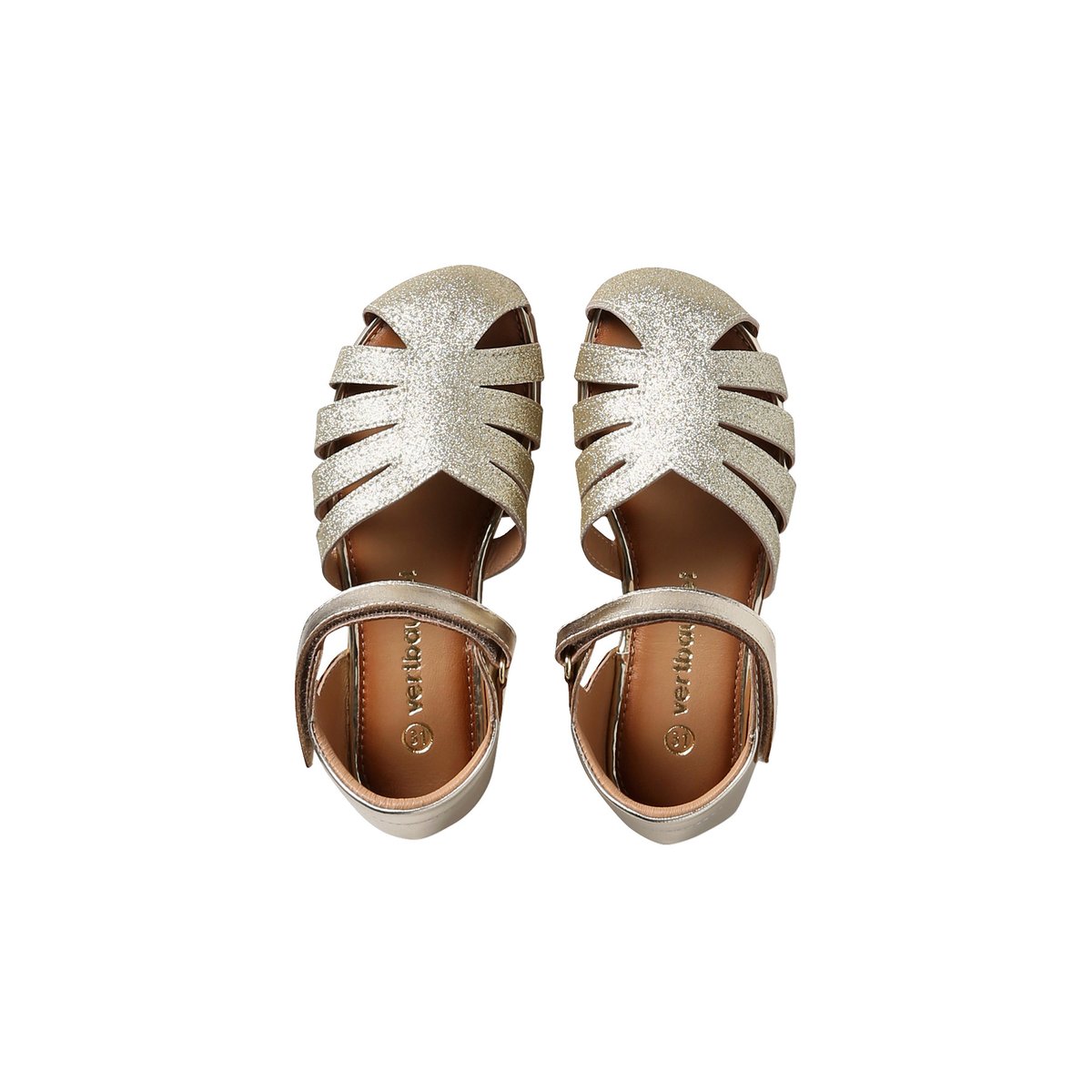 Ballerine strap or, VERTBAUDET