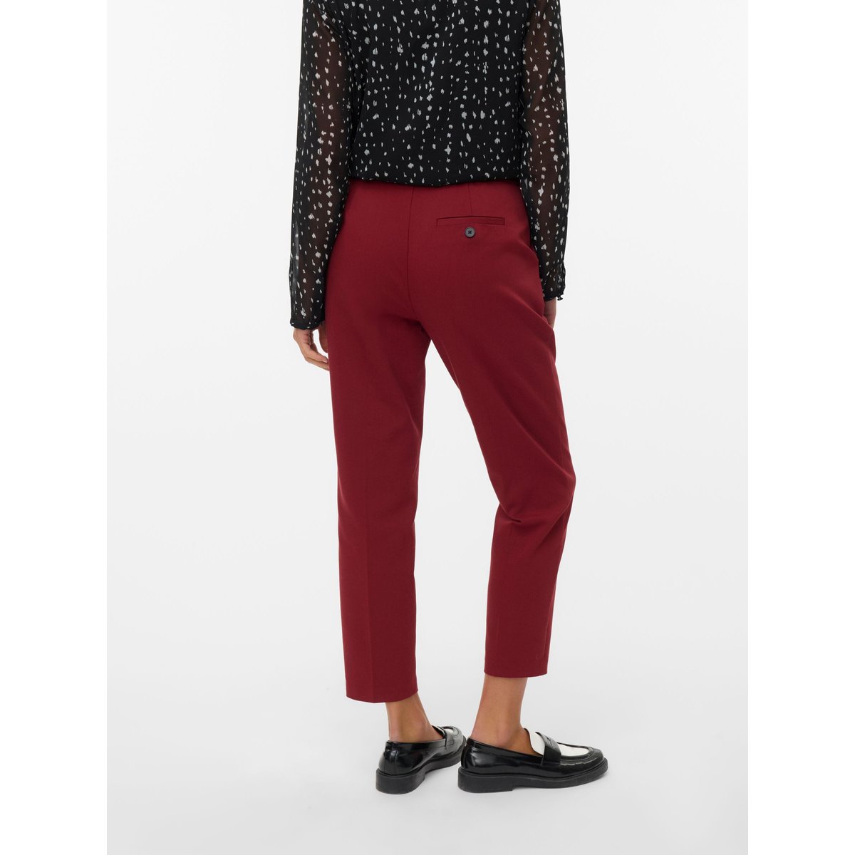 Pantalon De Tailleur syrah, VERO MODA