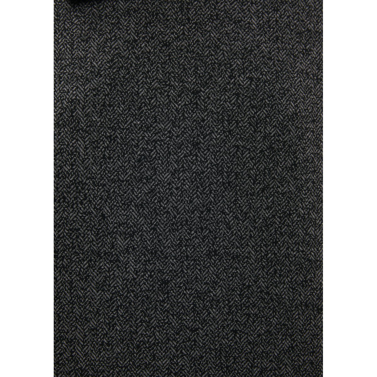 Top en jersey imprimé chevrons manches longues anthracite, HUMILITY