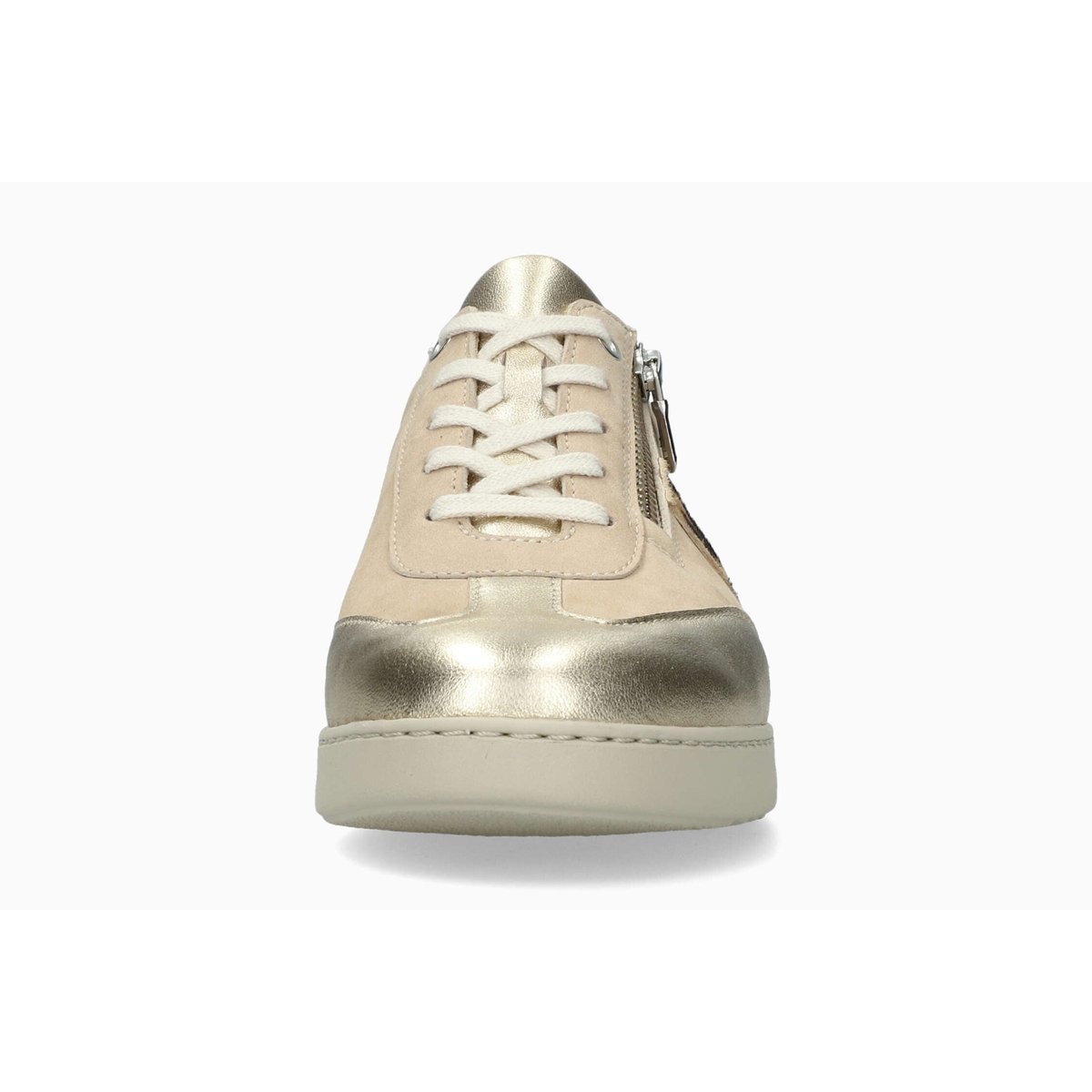 Baskets en cuir GAIA jaune gold 5149, MEPHISTO