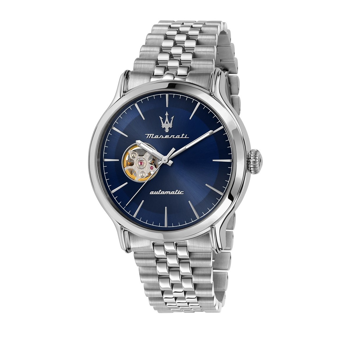 Montre Analogique EPOCA argenté bleu argenté, MASERATI