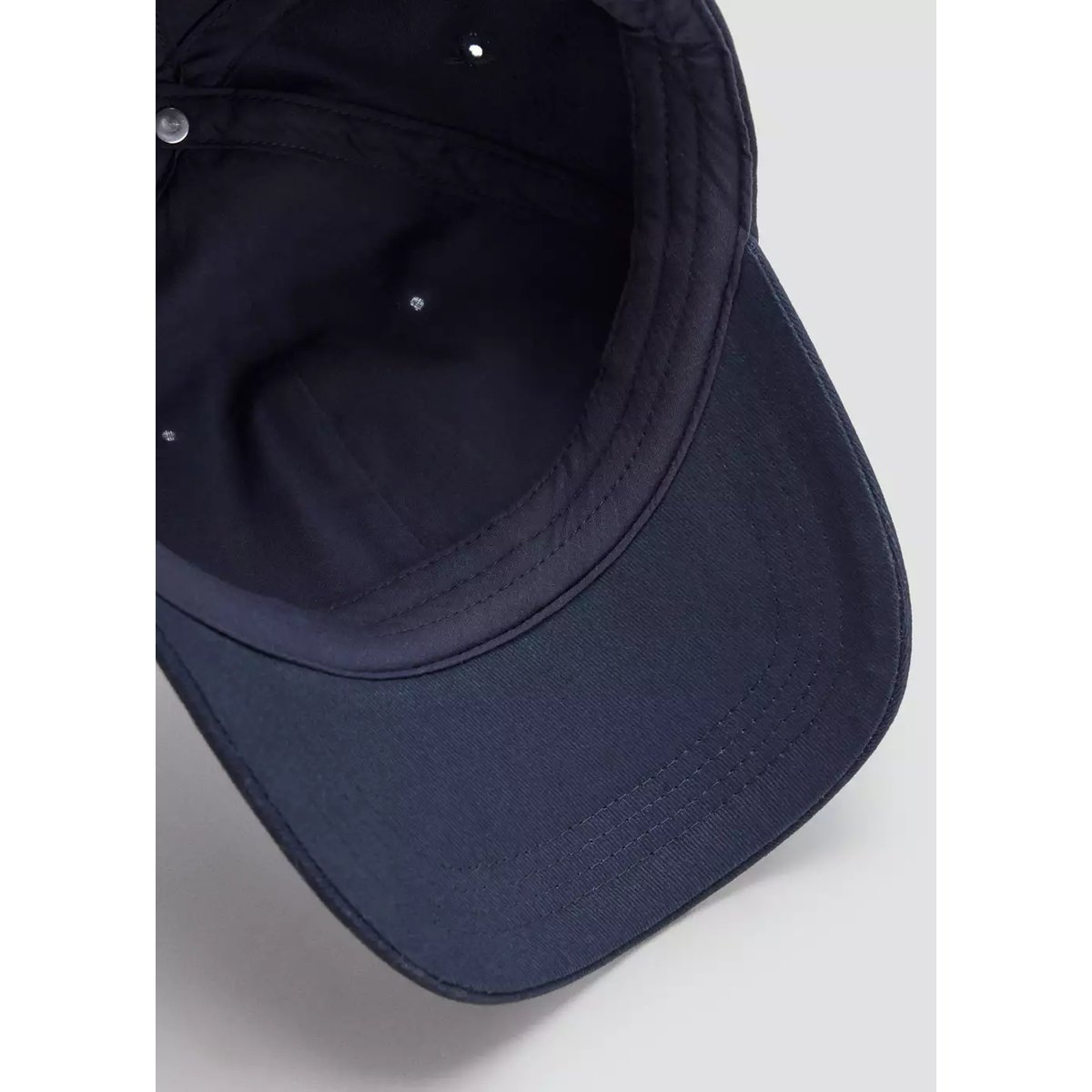 Casquette effet usé à clous bleu nuit, MANGO TEEN