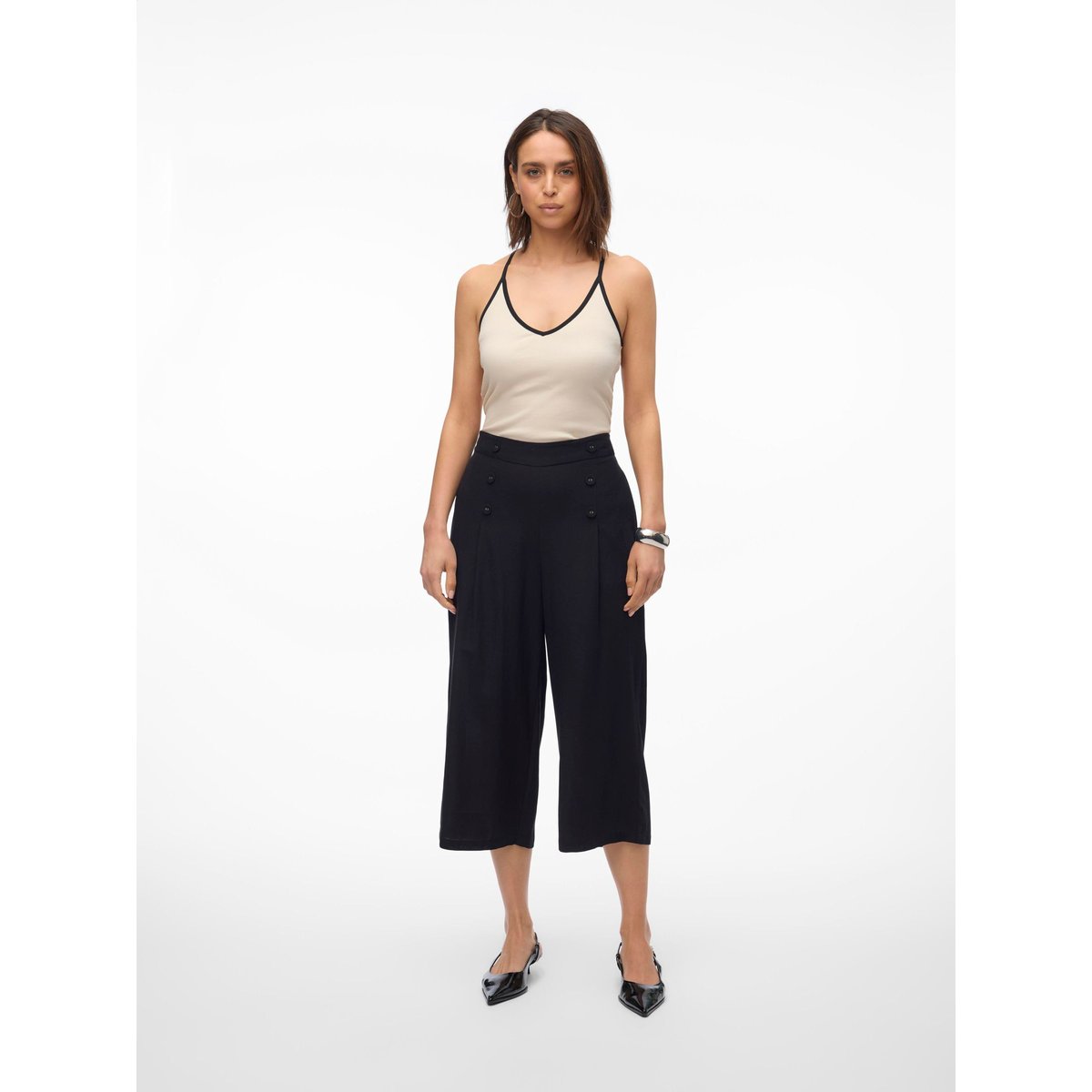 Jupe Culotte noire - black, VERO MODA