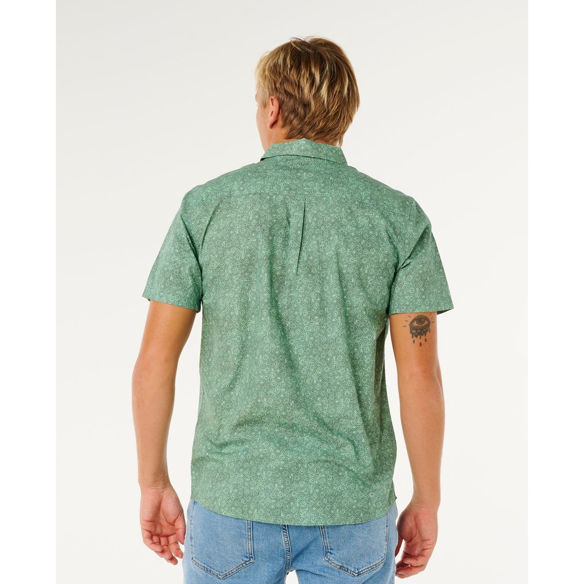 Chemise Hypno Micro manches courtes aloe, RIP CURL