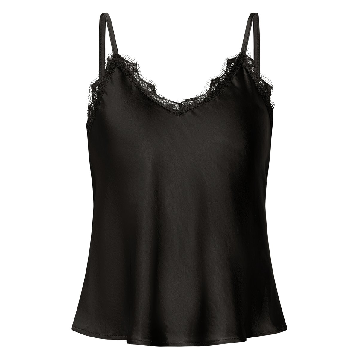 Satintop en dentelle black beauty, ZERO