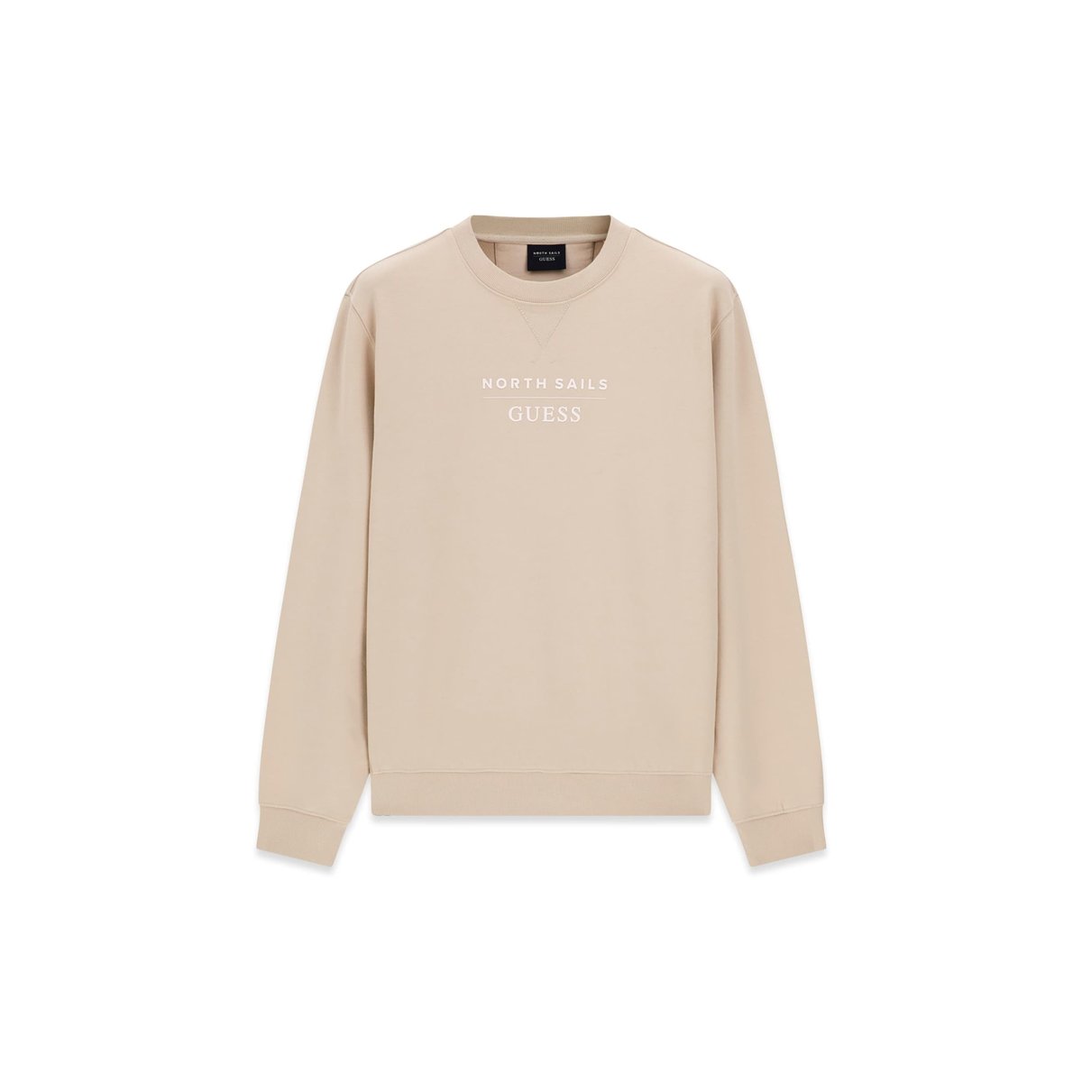 Sweatshirt Regular Fit crème, GUESS