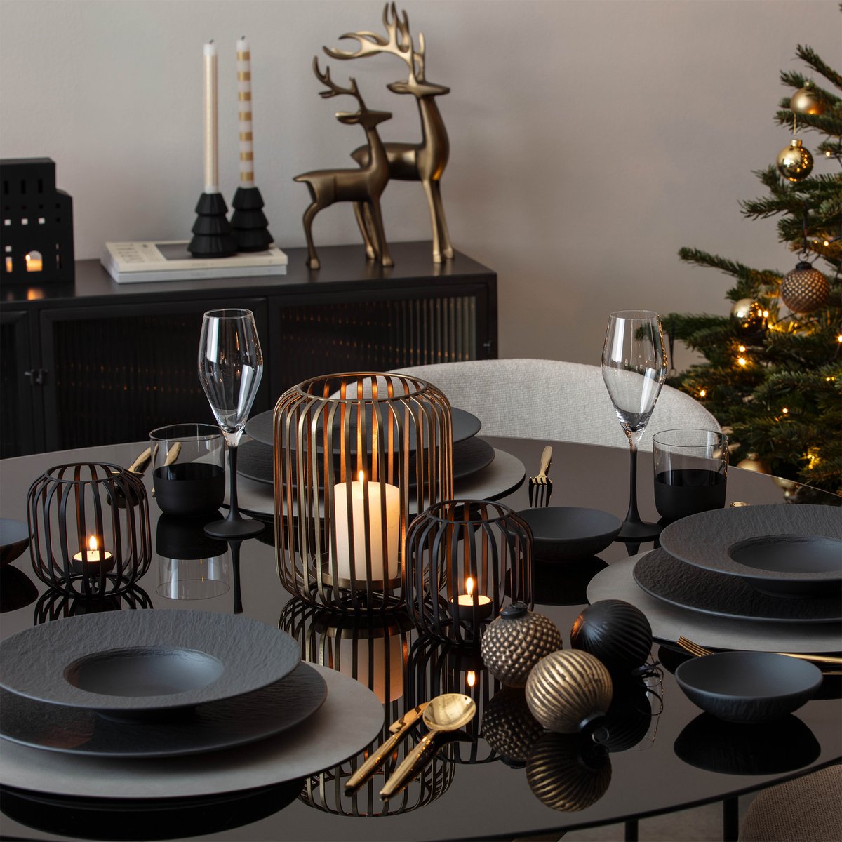 Photophore CHRISTMAS CHIC couleur unique, VILLEROY & BOCH