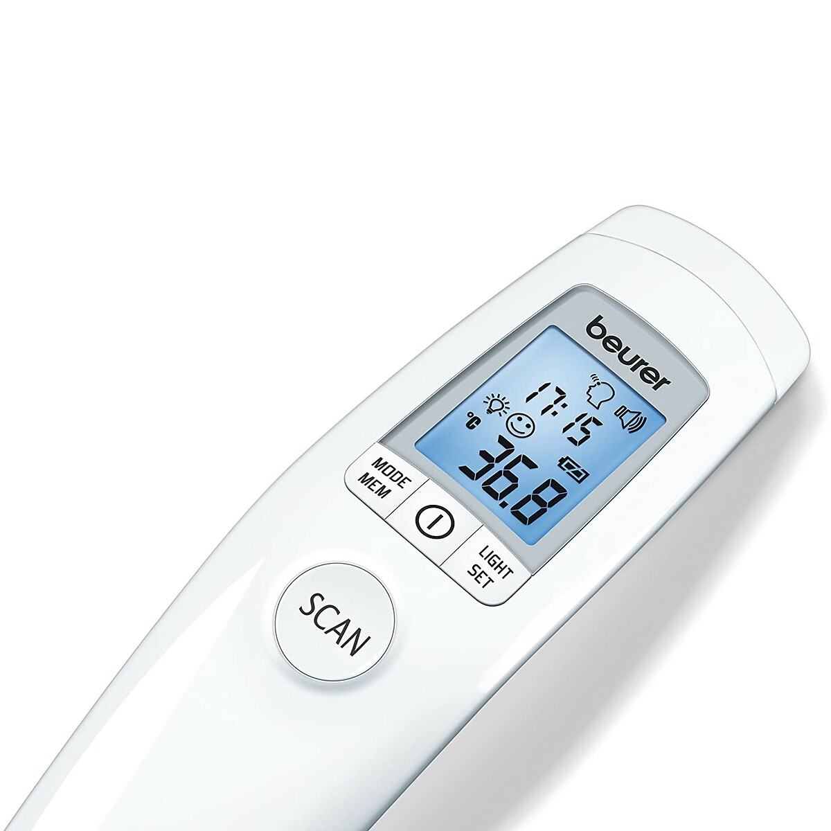 Thermomètre infrarouge sans contact FT 90 blanc, BEURER