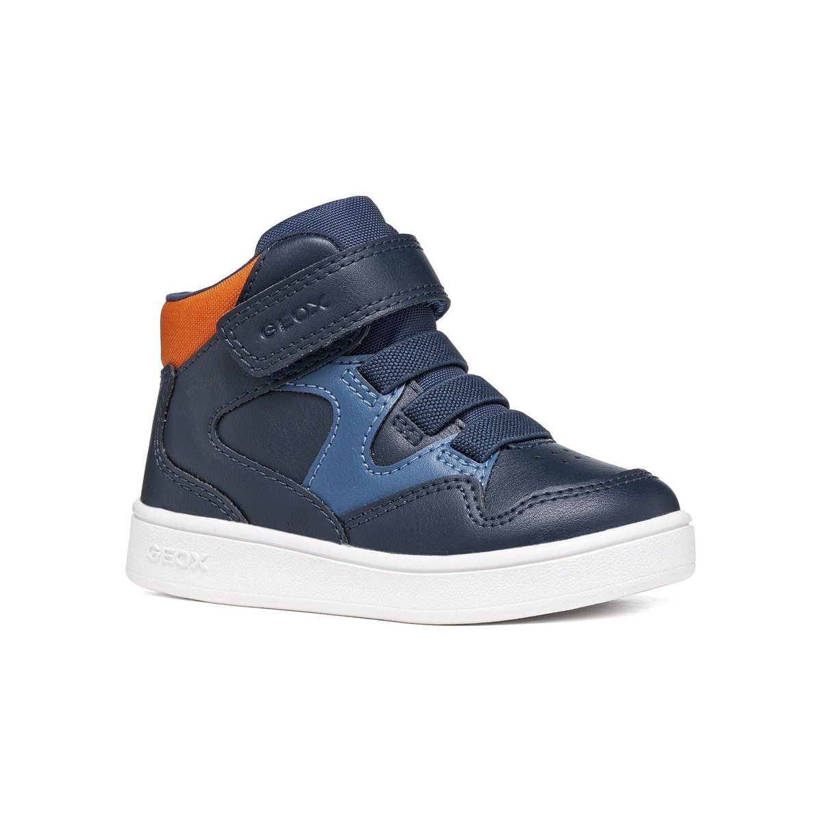 Baskets B ECLYPER bleu marine/orange, GEOX