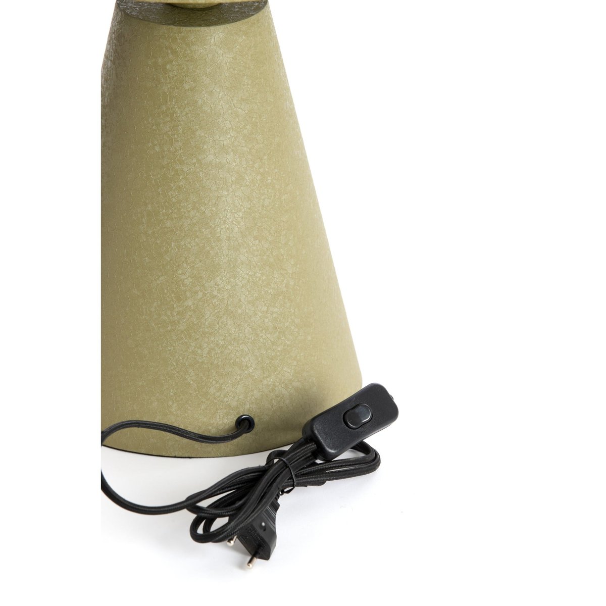 Lampe À Poser Métal SURRINA vert, LIGHT & LIVING