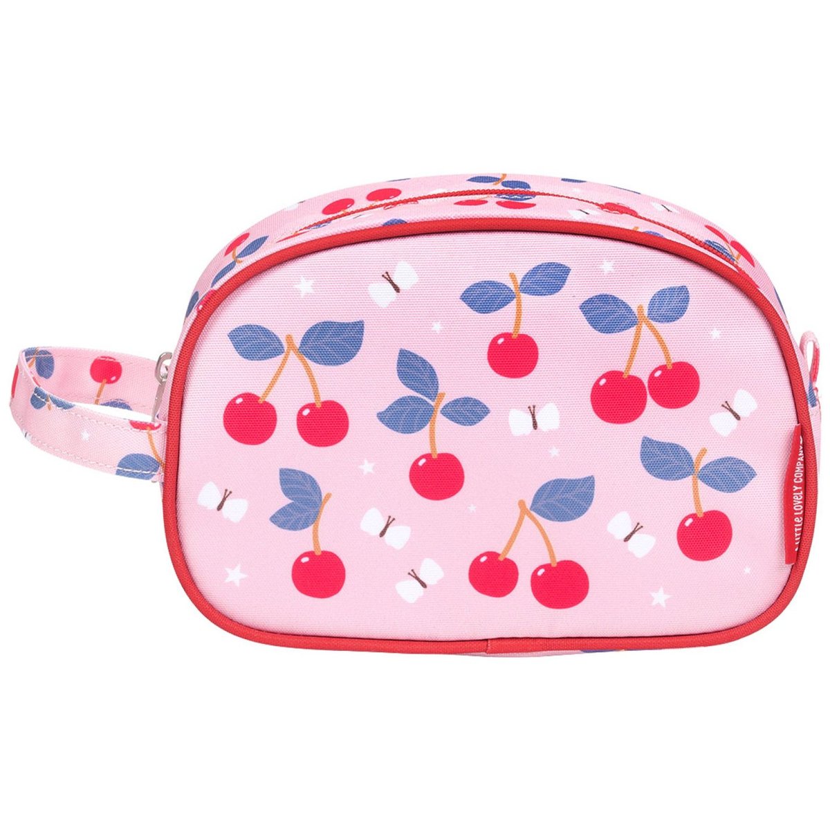 Trousse de toilette enfant Cerises rose cerises, A LITTLE LOVELY COMPANY