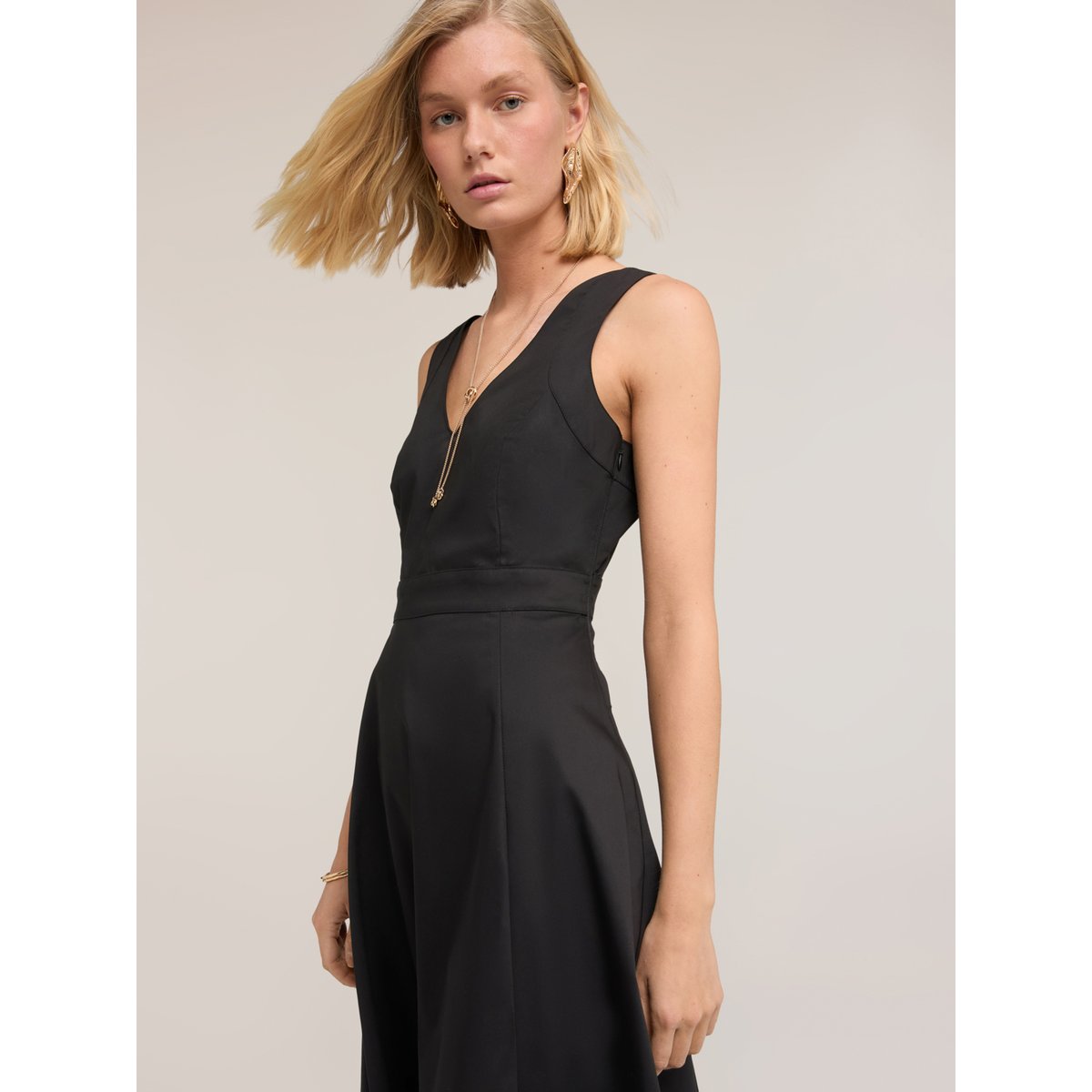 Robe évasée noir, MOTIVI