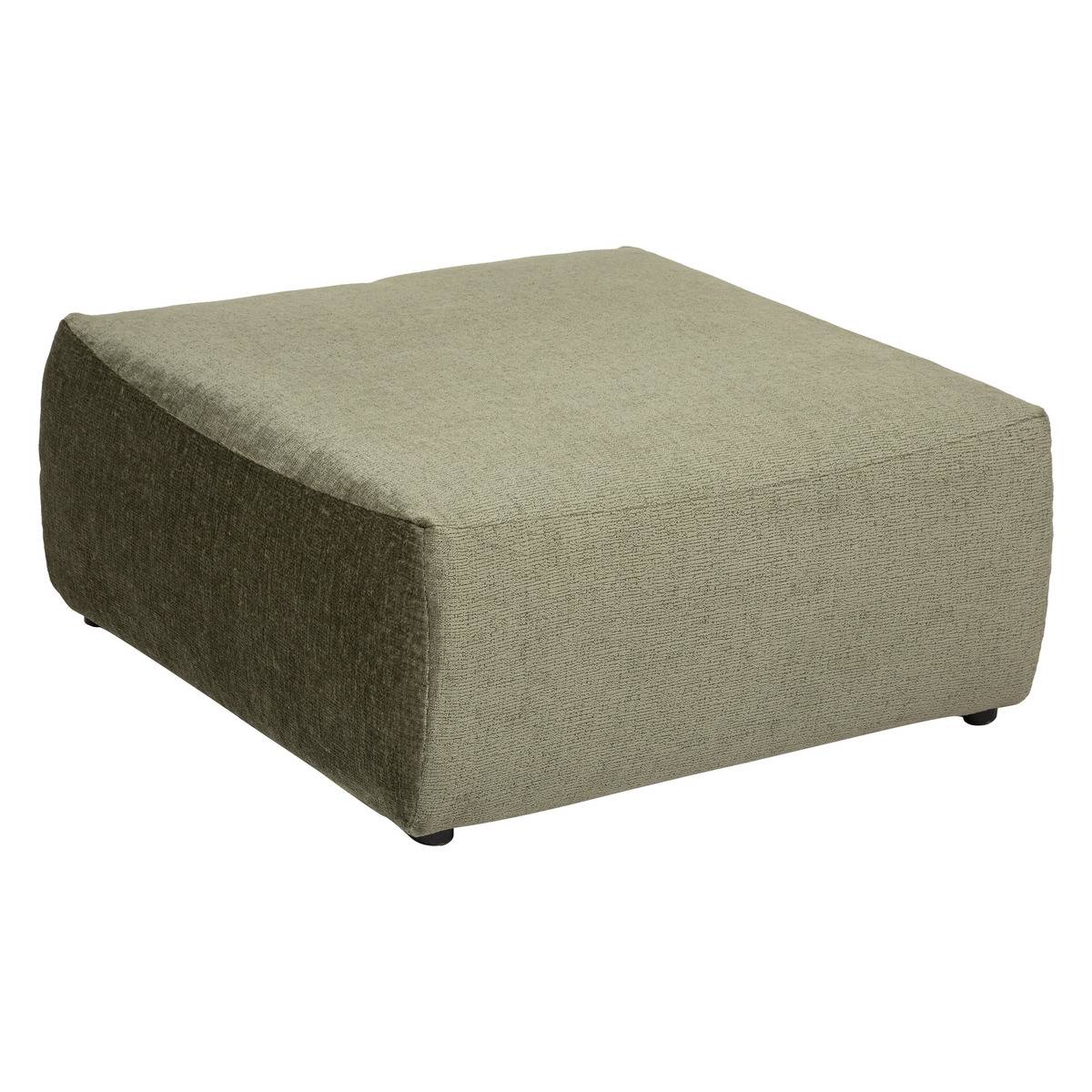 Pouf modulable canapé MAVUNO vert, ATMOSPHERA