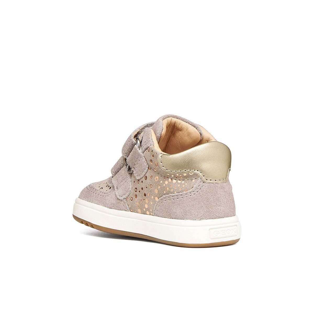 Zapatillas con velcro, BIGLIA beige , GEOX
