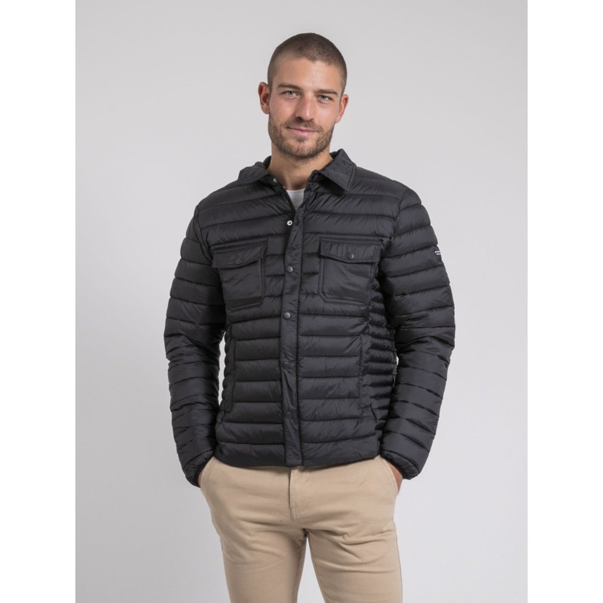 Doudoune Blouson Zamachy noir, RITCHIE