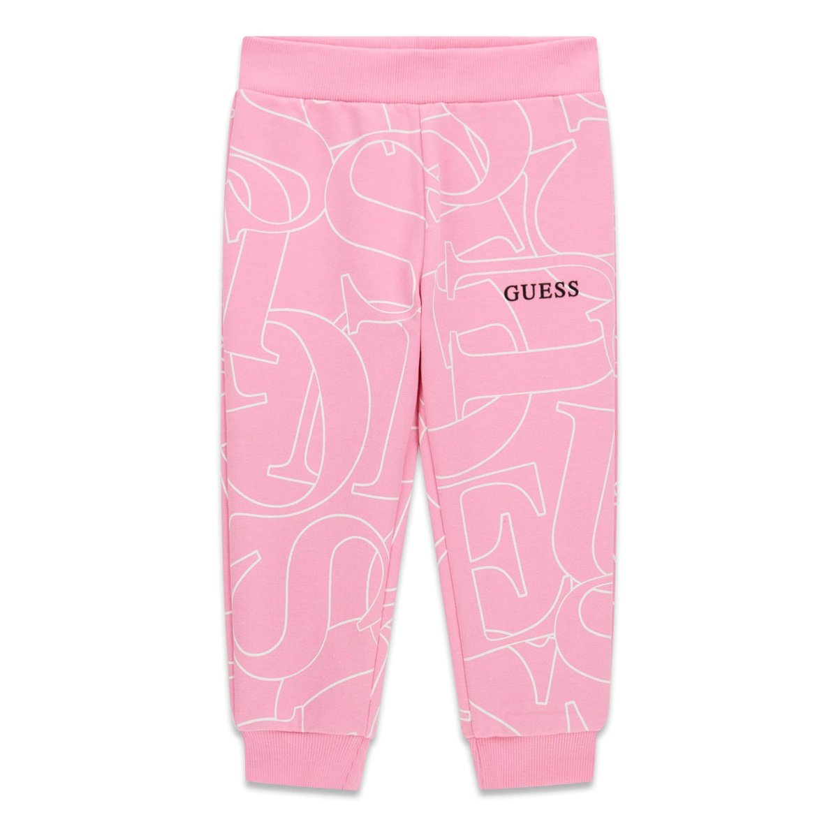 Pantalon Avec Logo Intégral rose, GUESS KIDS