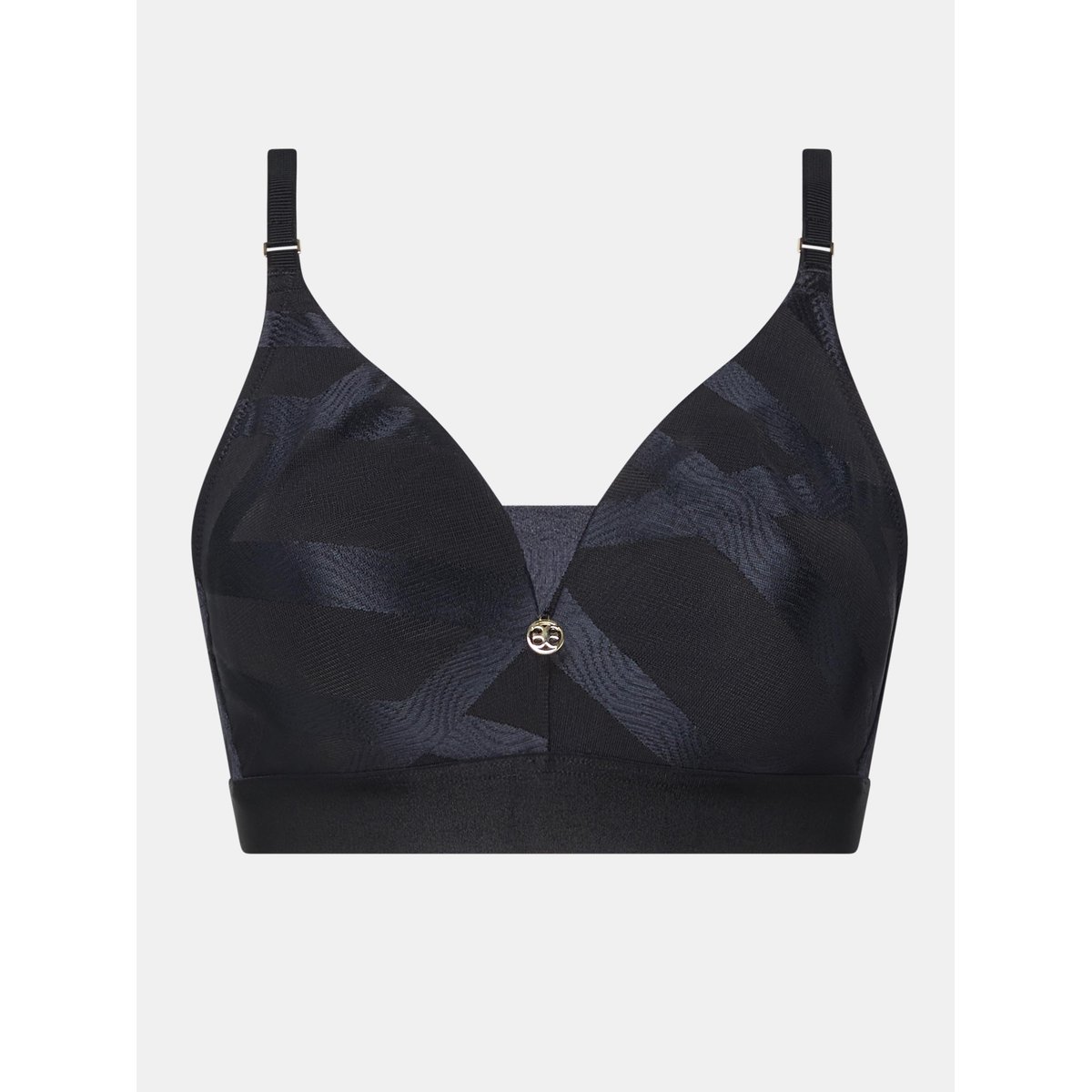 Soutien-gorge sans armature maintien GLAZE noir, CHANTELLE