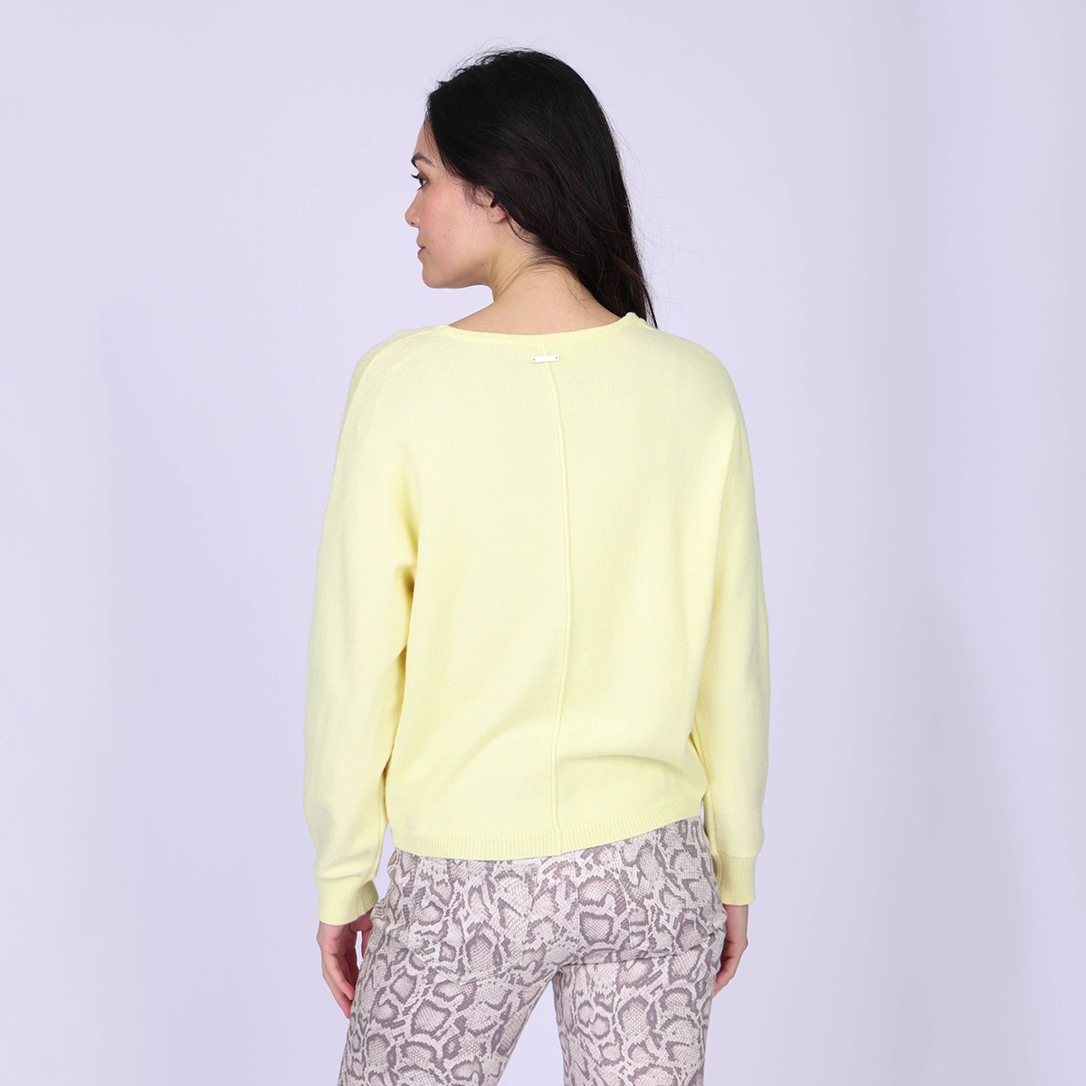 Pull Gregor jaune pale, MISE AU GREEN