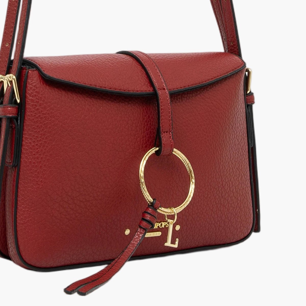 Sac multi poches  Tatjana doré,rouge, LOLLIPOPS