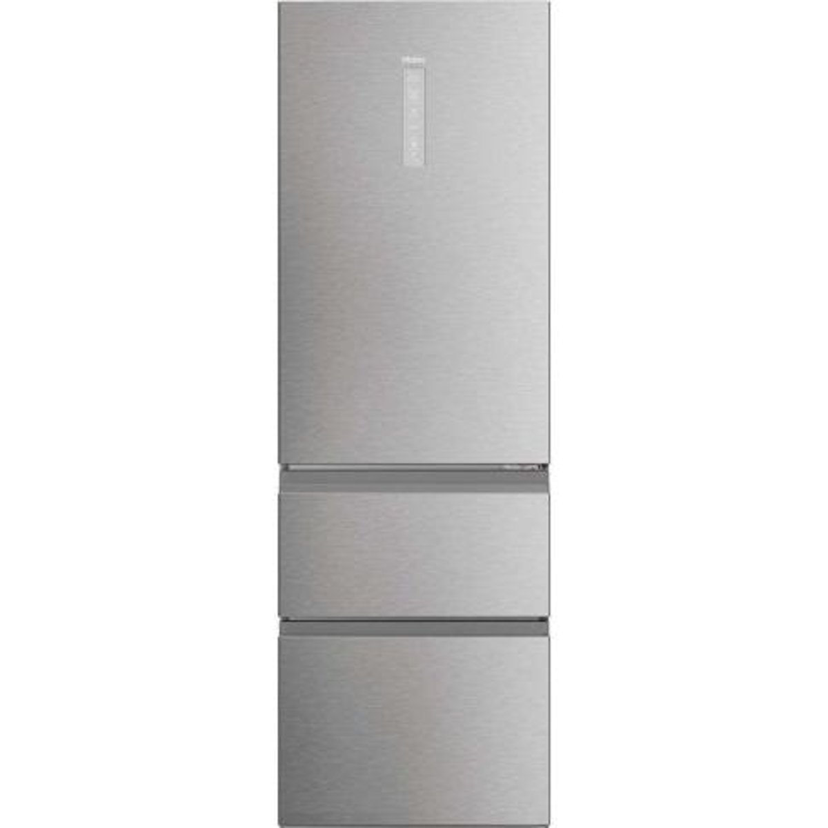 Réfrigérateur combiné HAIER HTW5618DNMG inox, HAIER