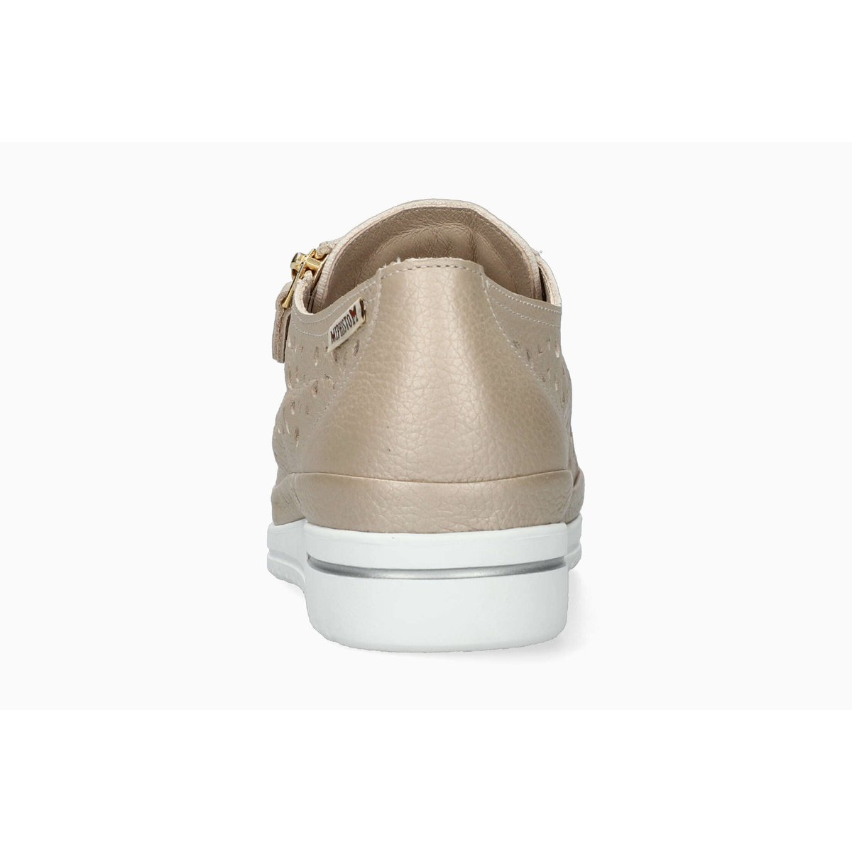 Baskets en cuir JUNE PERF beige 5147, MEPHISTO