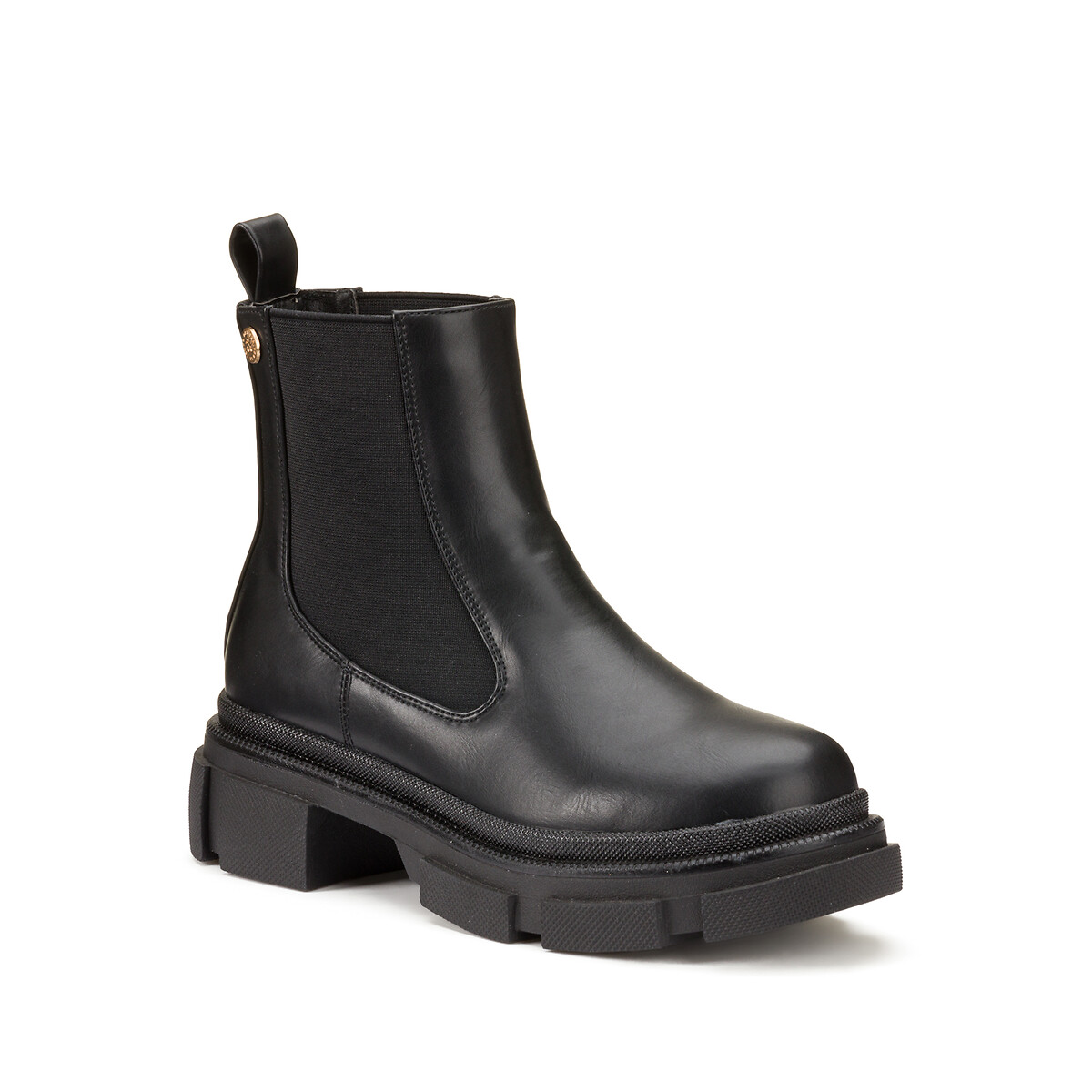 Boots chelsea Karen noir, LE TEMPS DES CERISES