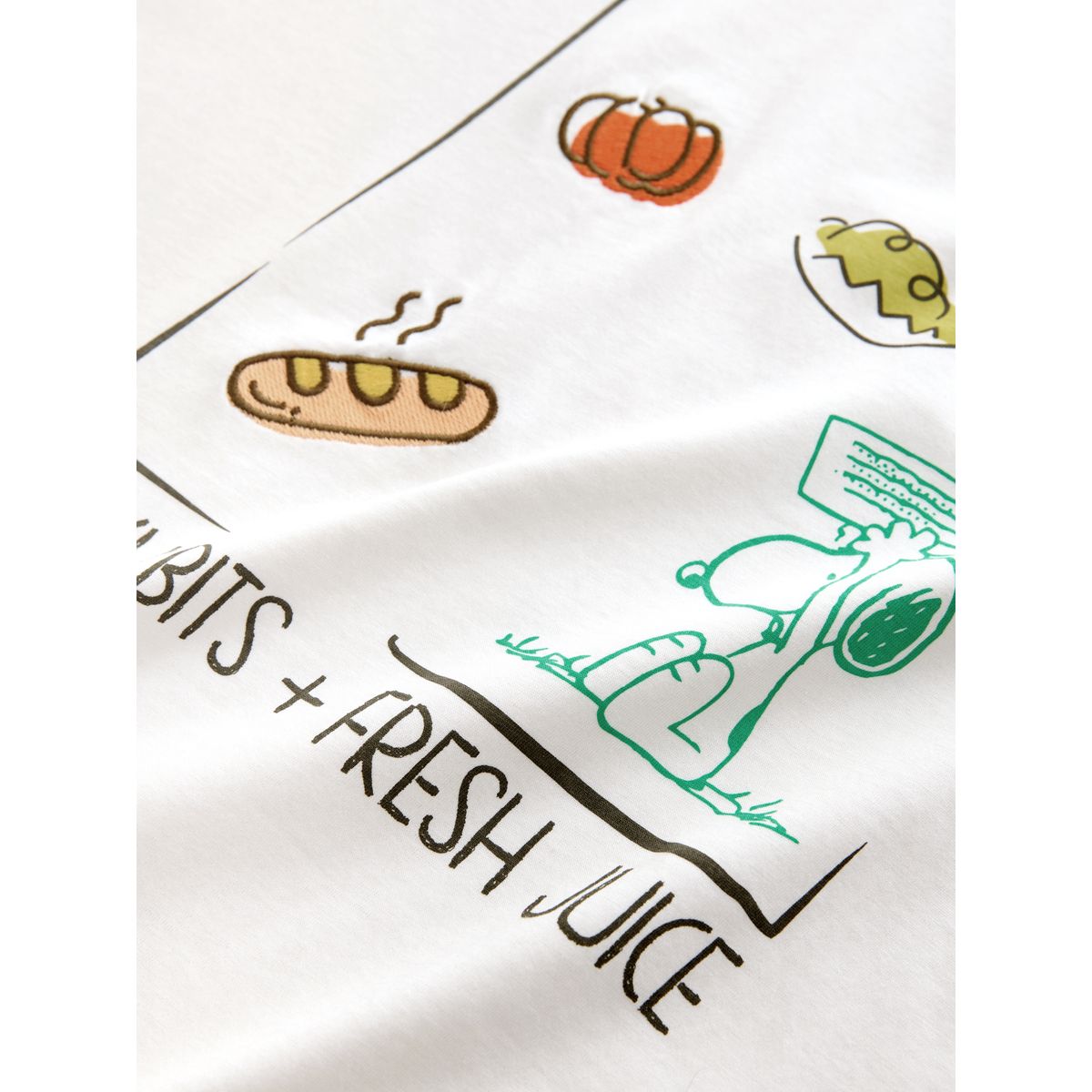 T-shirt à manches courtes et motif snoopy blanc écru, NEXT