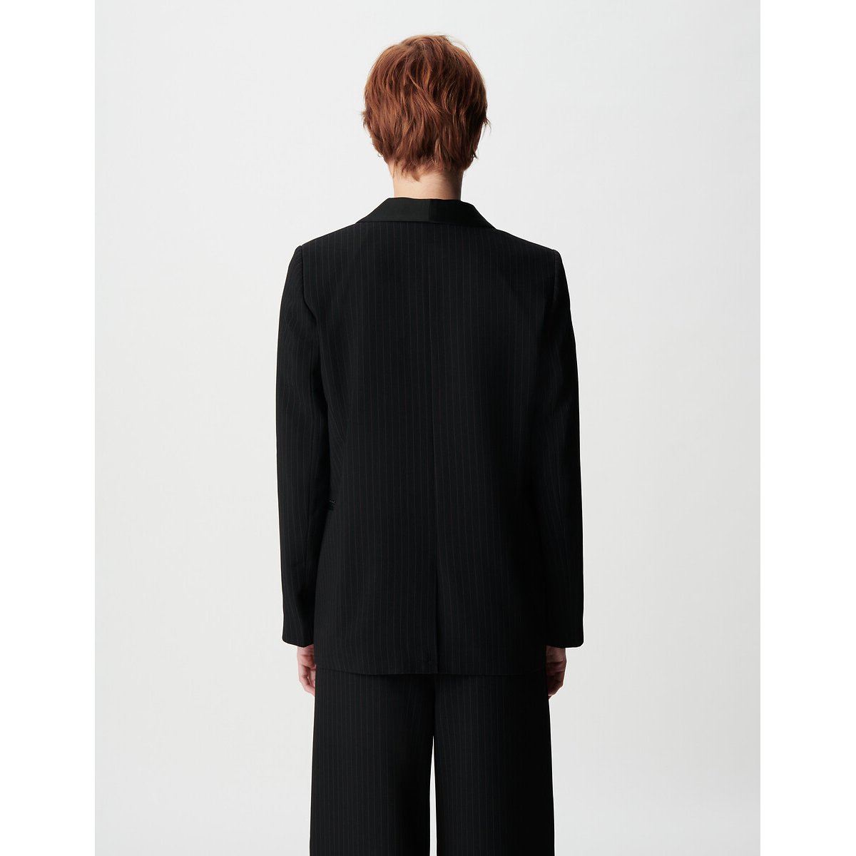 Veste blazer rayée noir, IKKS