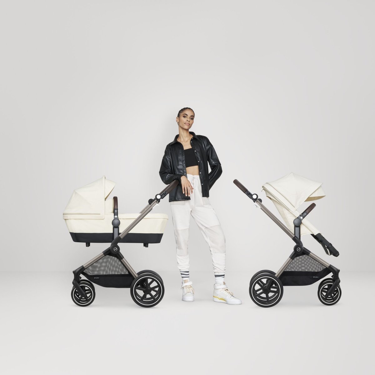 Poussette Eos Lux 2-en-1 seashell beige, CYBEX