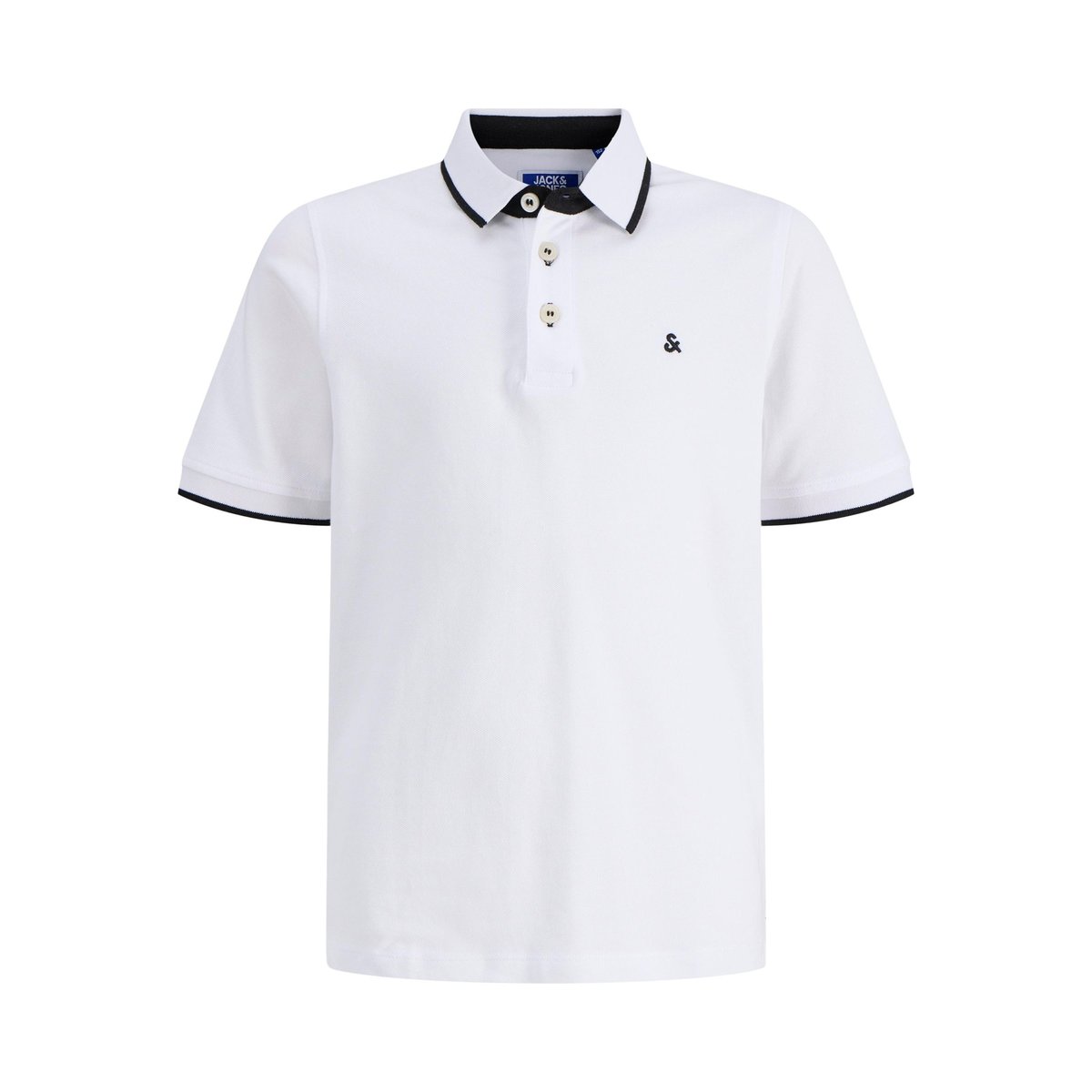 Polo white, JACK & JONES JUNIOR