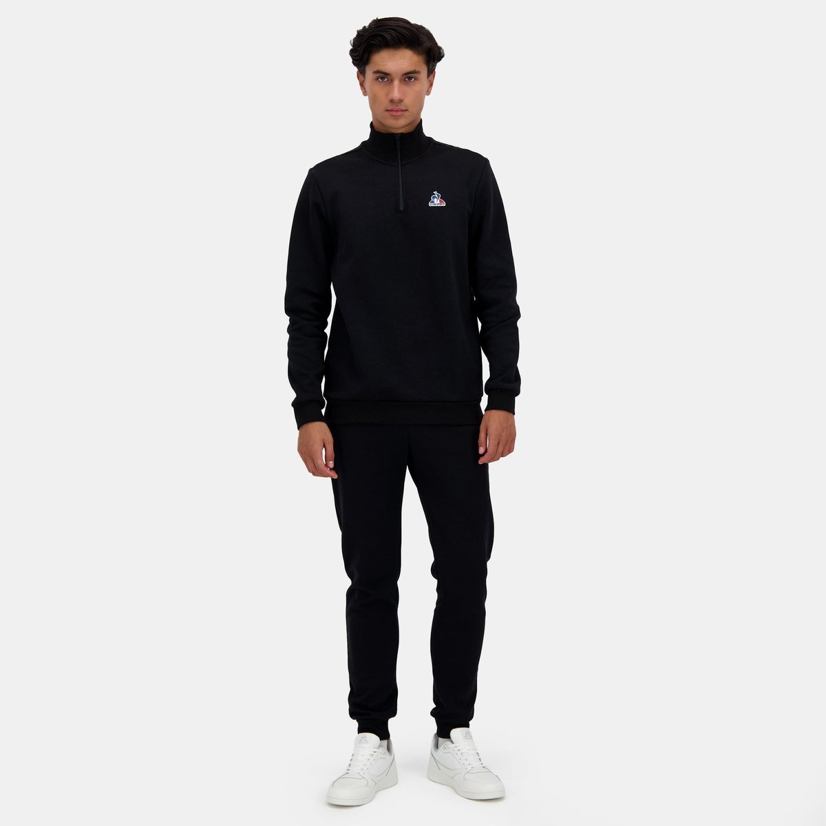 Sweat Essentiels noir, LE COQ SPORTIF