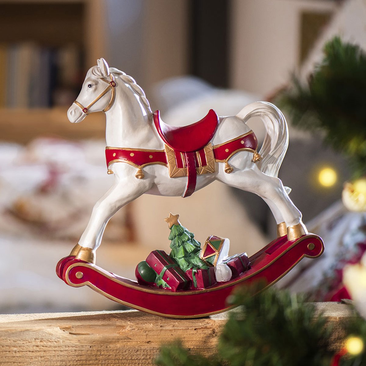 Cheval À Bascule Xl WINTER COLLAGE couleur unique, VILLEROY & BOCH