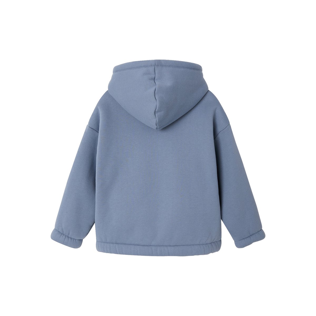 Sweat à capuche bleu moyen, VERTBAUDET