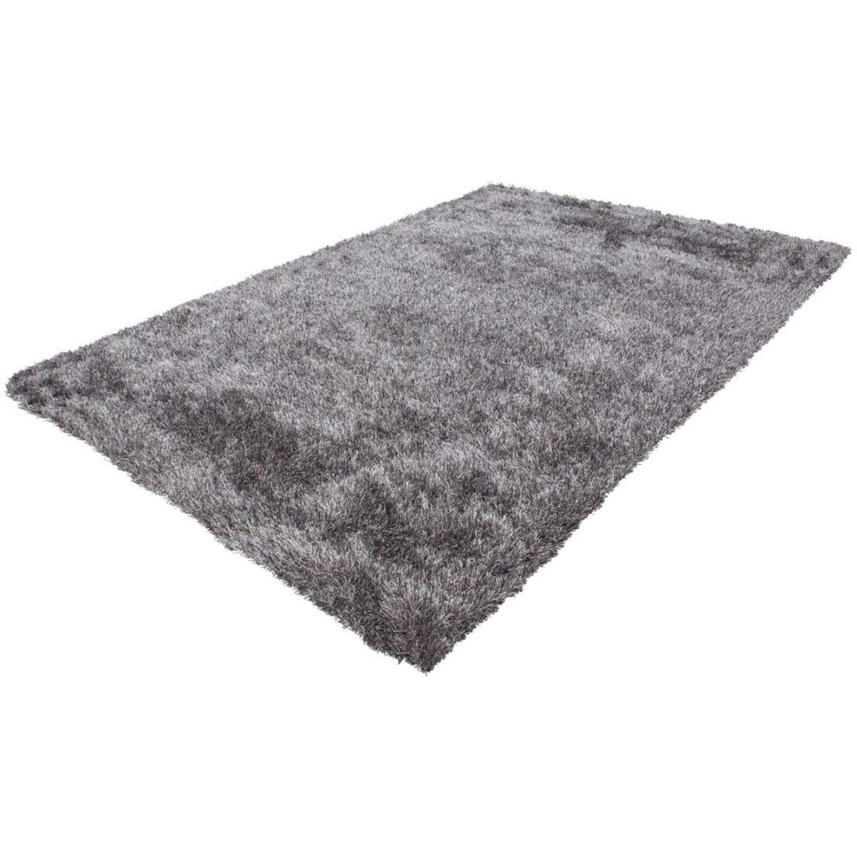Tapis rectangulaire fait main, DIAMANT gris, blanc, ARTE ESPINA