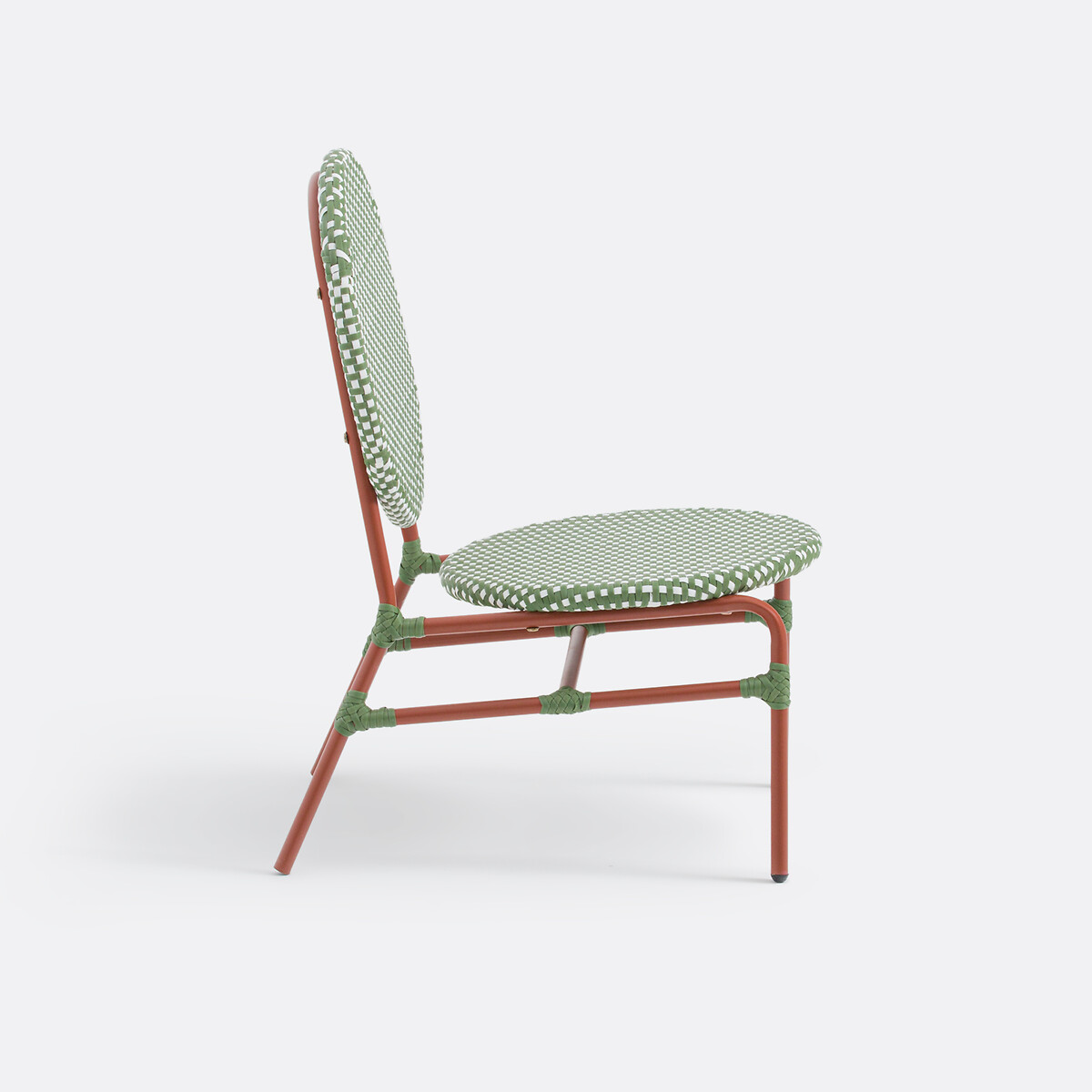 Lot de 2 fauteuils bas de jardin Matu rouge/vert/blanc, LA REDOUTE INTERIEURS
