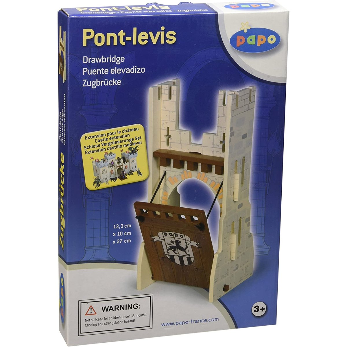 Extension Pont-levis beige, PAPO