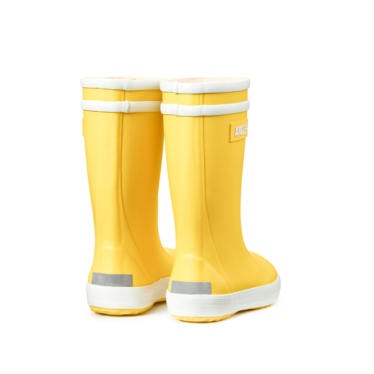 Bottes de pluie Lolly Pop 2 jaune/blanc, AIGLE