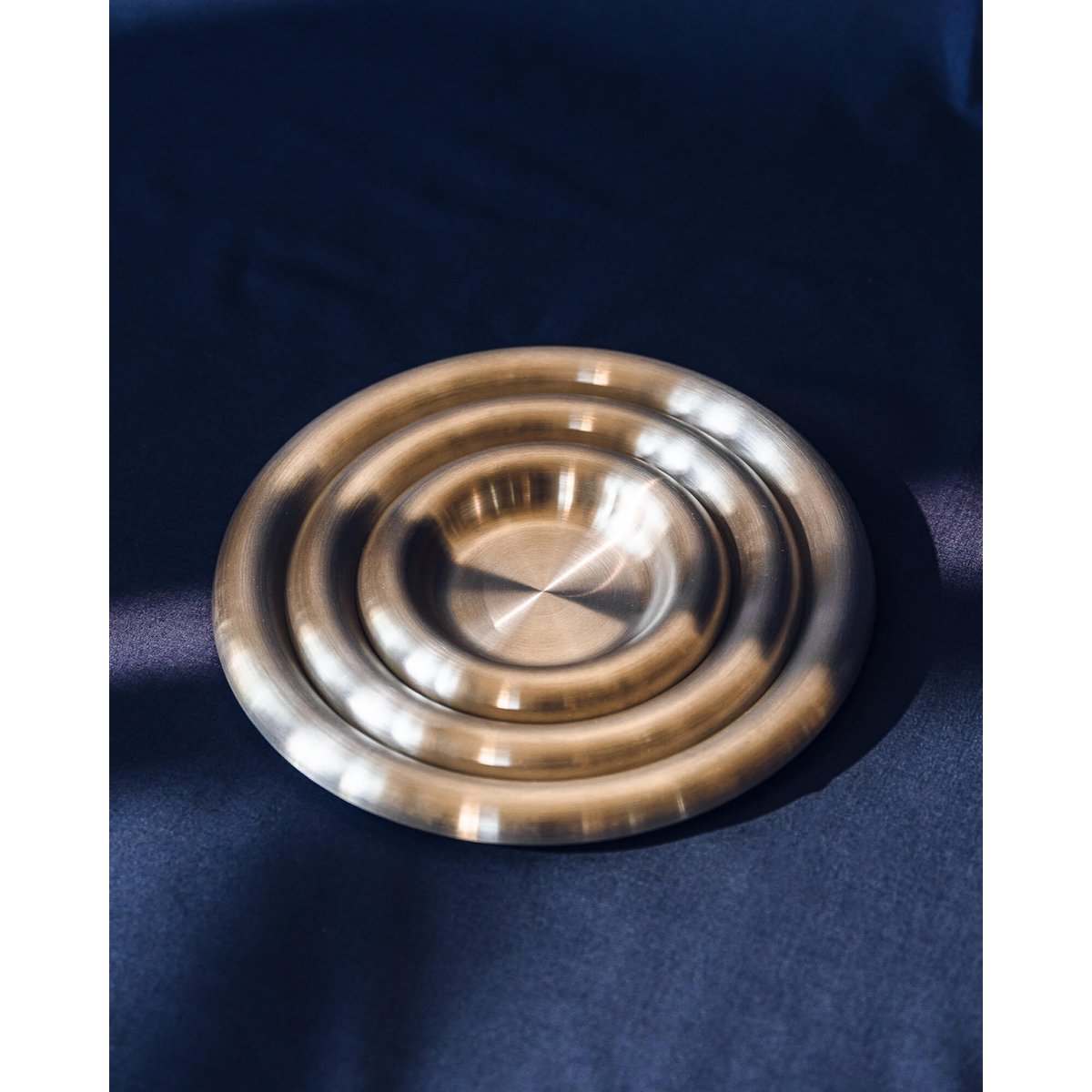 Assiette Roto - lot de 2 - Ø22 cm acier inoxydable, NOO.MA