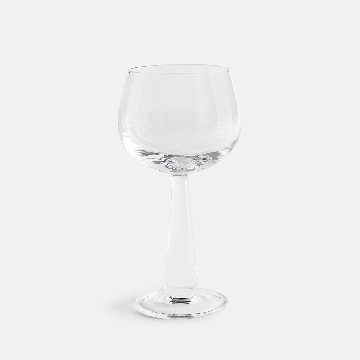 Lot de 6 verres forme ballon, pied haut, LAZIE transparent, LA REDOUTE INTERIEURS