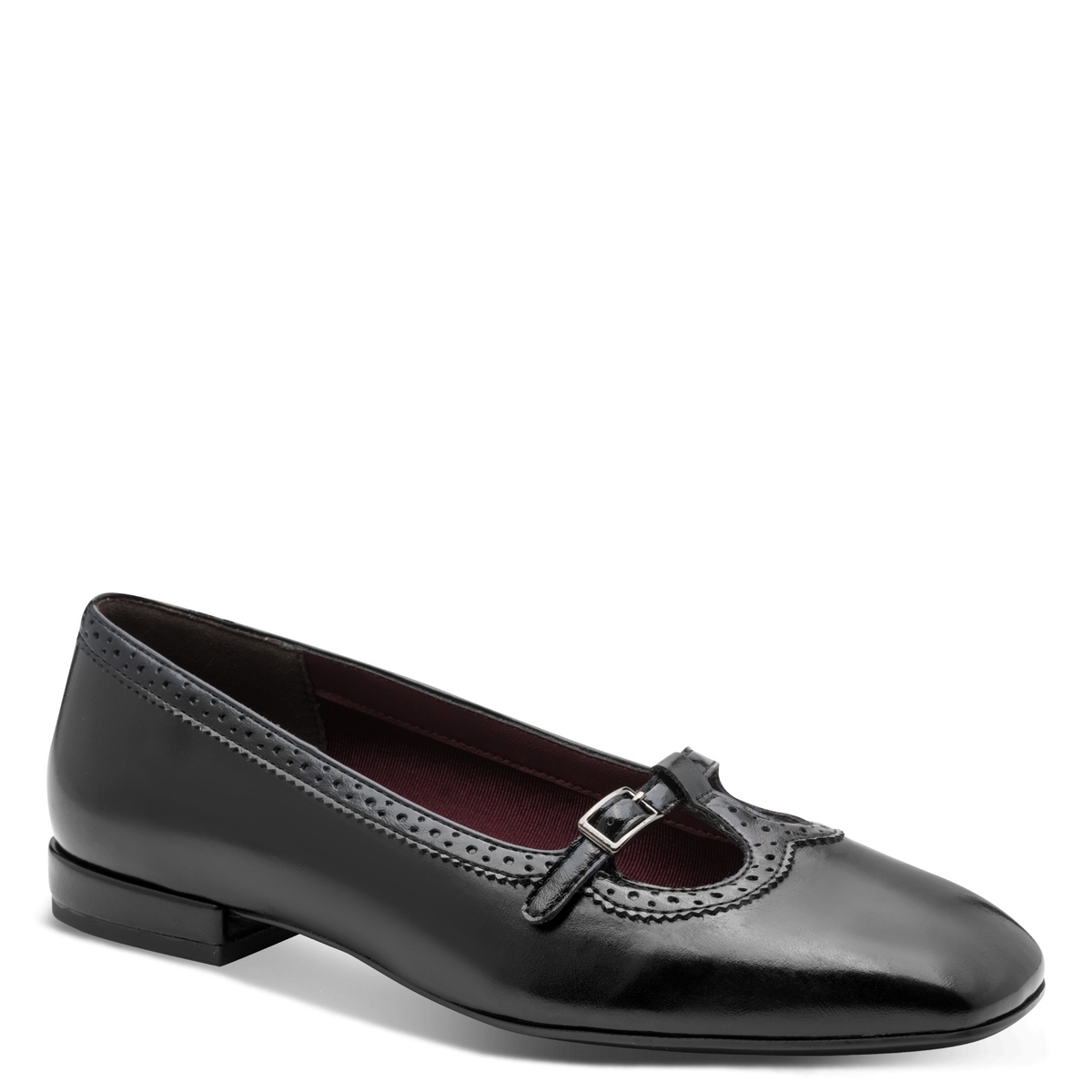 Ballerine talon bloc noir, TAMARIS