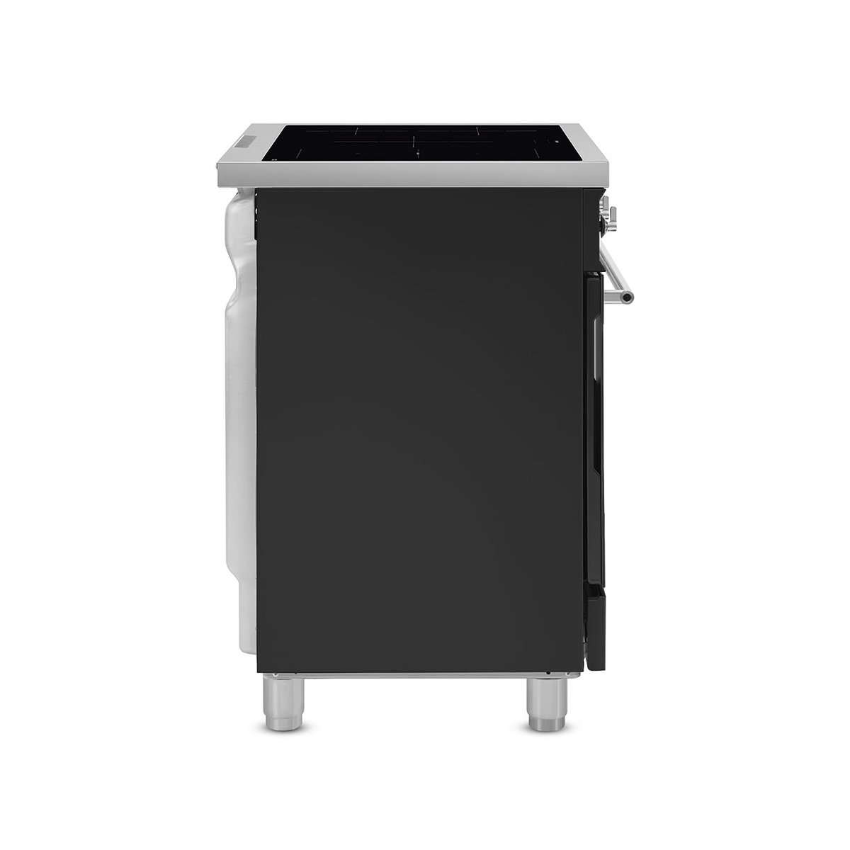 Piano de cuisson induction 5 feux 90 cm C9IM noir mat, SMEG