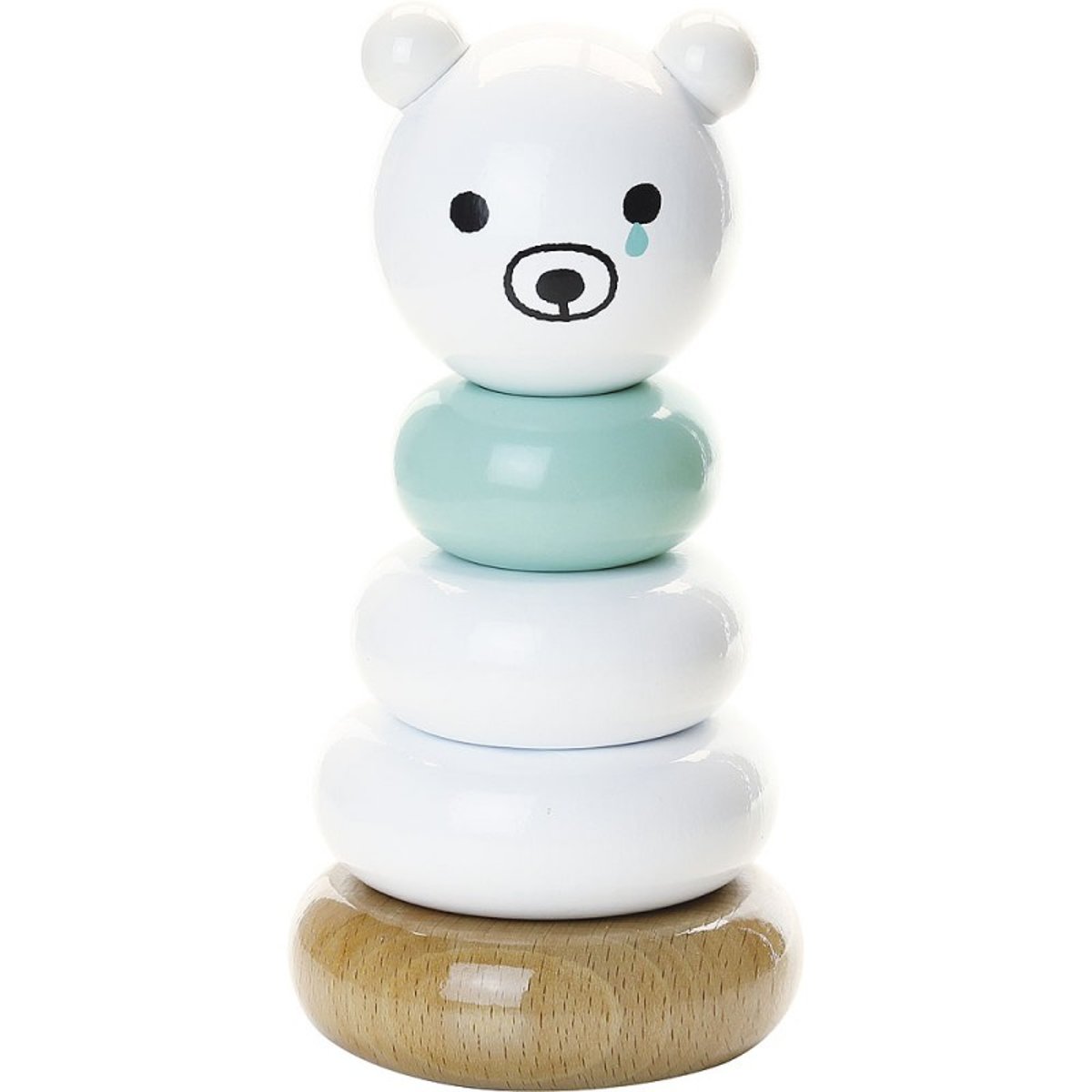 Empilable Sora Bear Shinzi Katoh blanc, VILAC