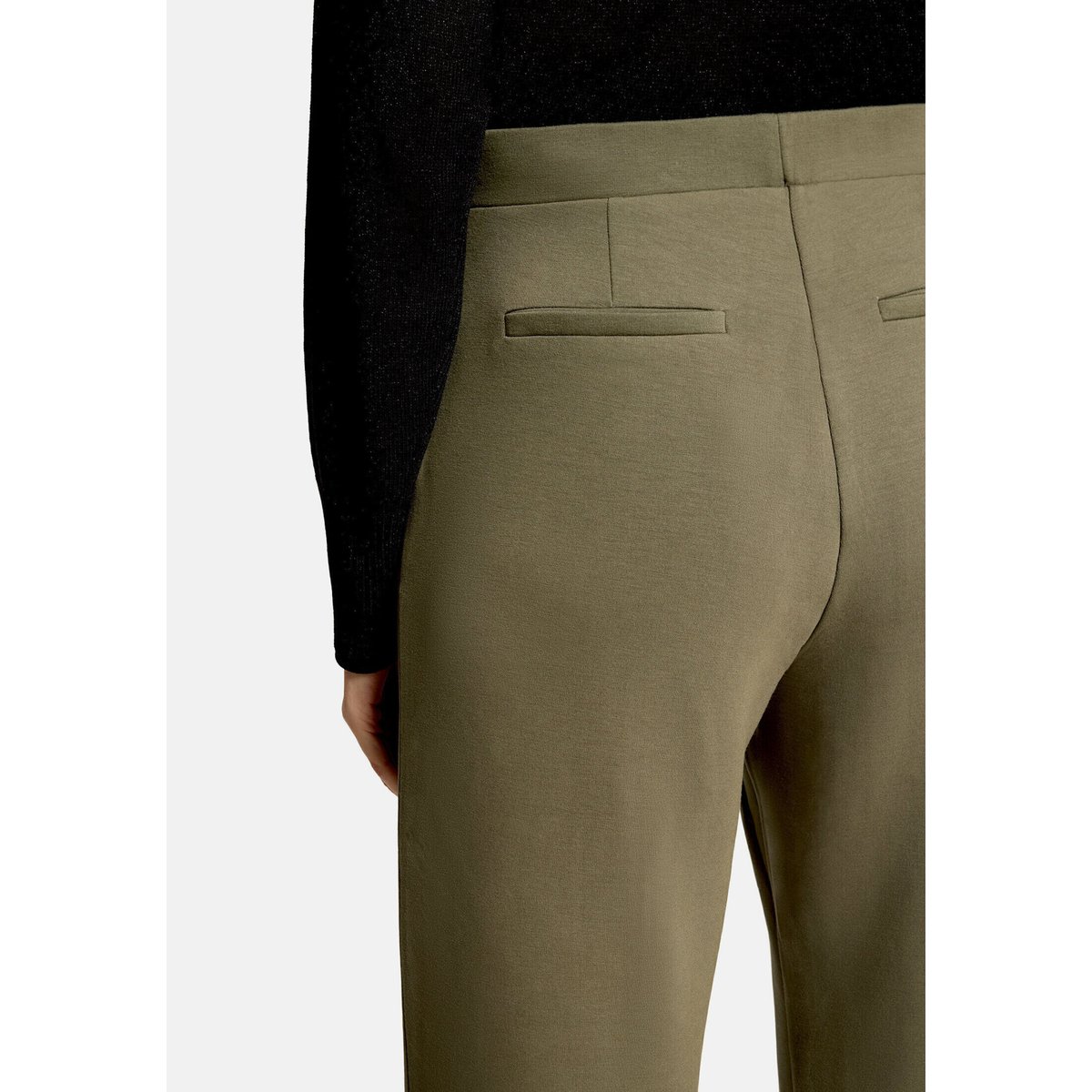 Pantalon à enfiler à poches extérieures dusty olive, BETTY BARCLAY