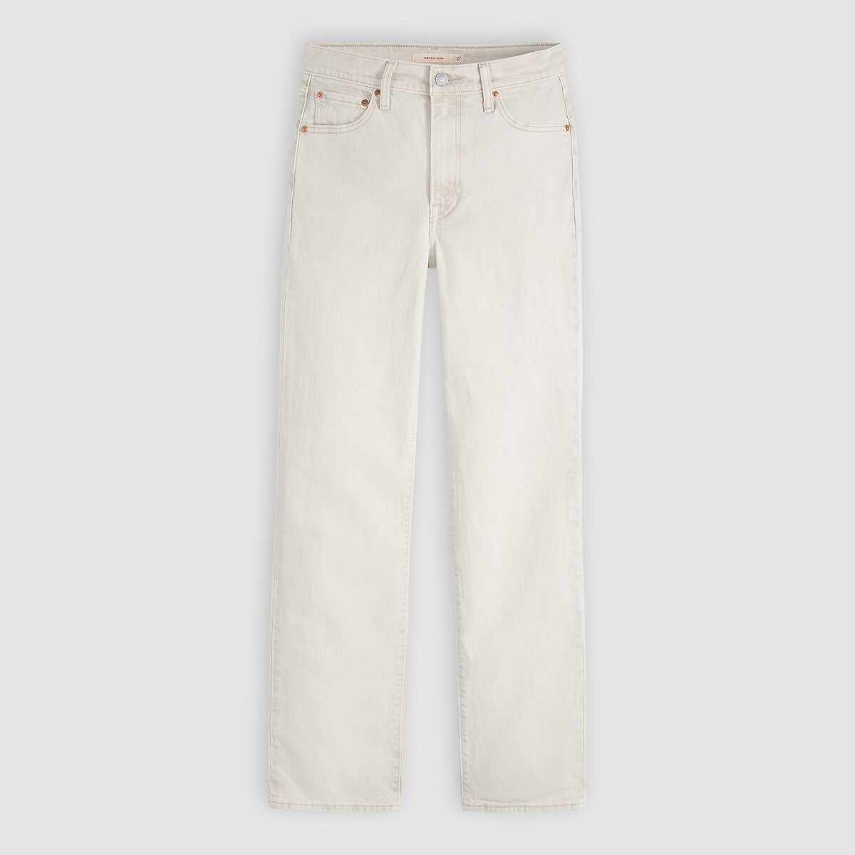 Pantalon Ribcage slim ecru, LEVI'S
