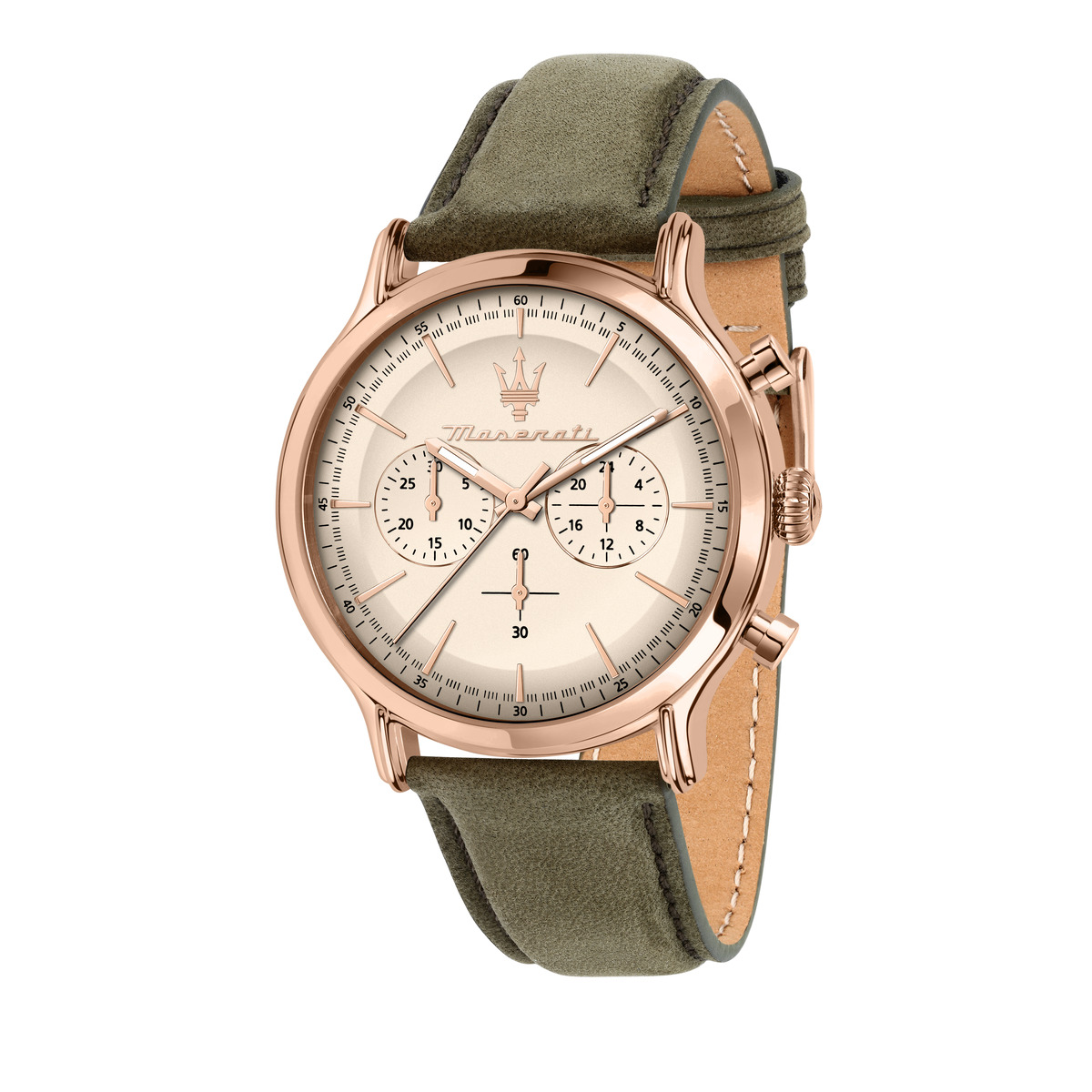 Montre Analogique EPOCA doré rose beige vert, MASERATI