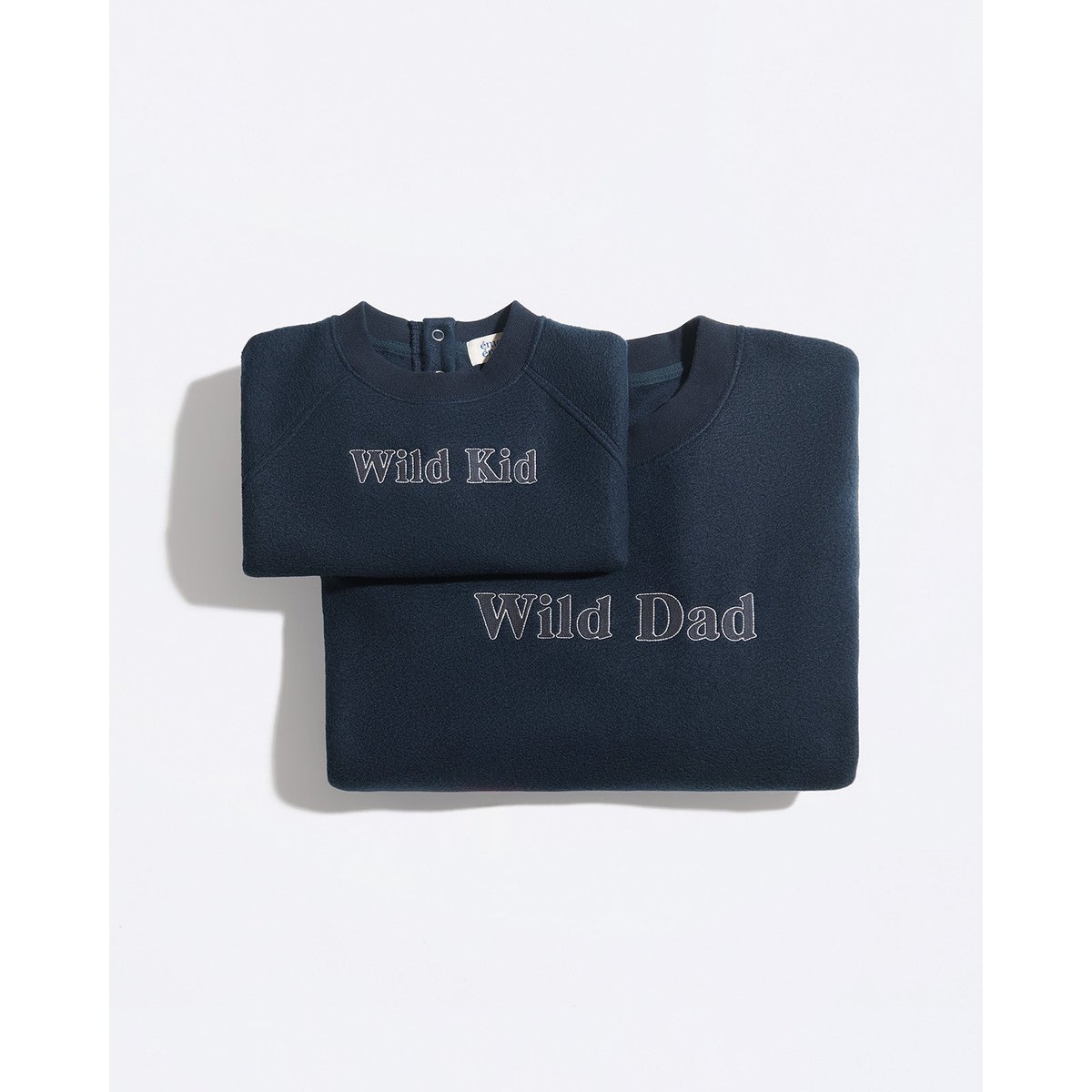 Sweat Wild kid brodé bleu nuit, EMOI EMOI
