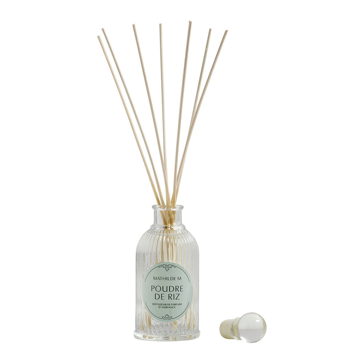 Diffuseur de parfum d'ambiance Poudre de Riz transparent, MATHILDE M