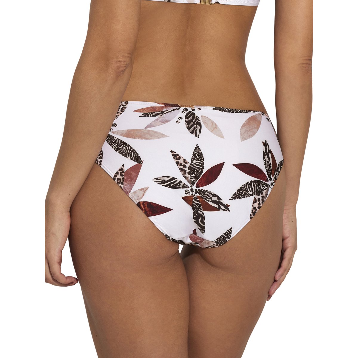 Bas maillot slip de bain Jamaica blanc, SELMARK MARE